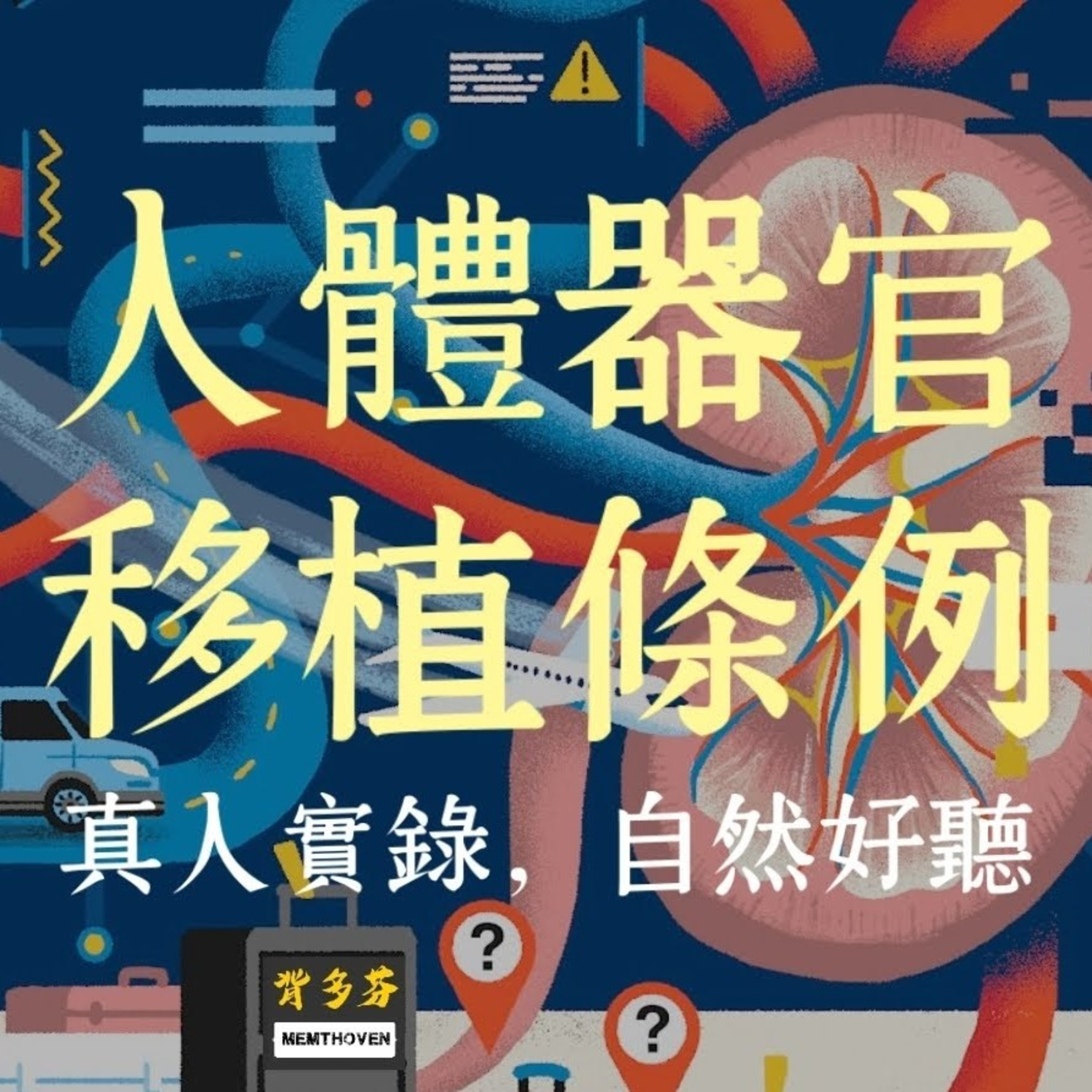 《人體器官移植條例》真人朗讀 | 器捐 醫事法規 醫糾 | 背多芬法條有聲書 episode artwork