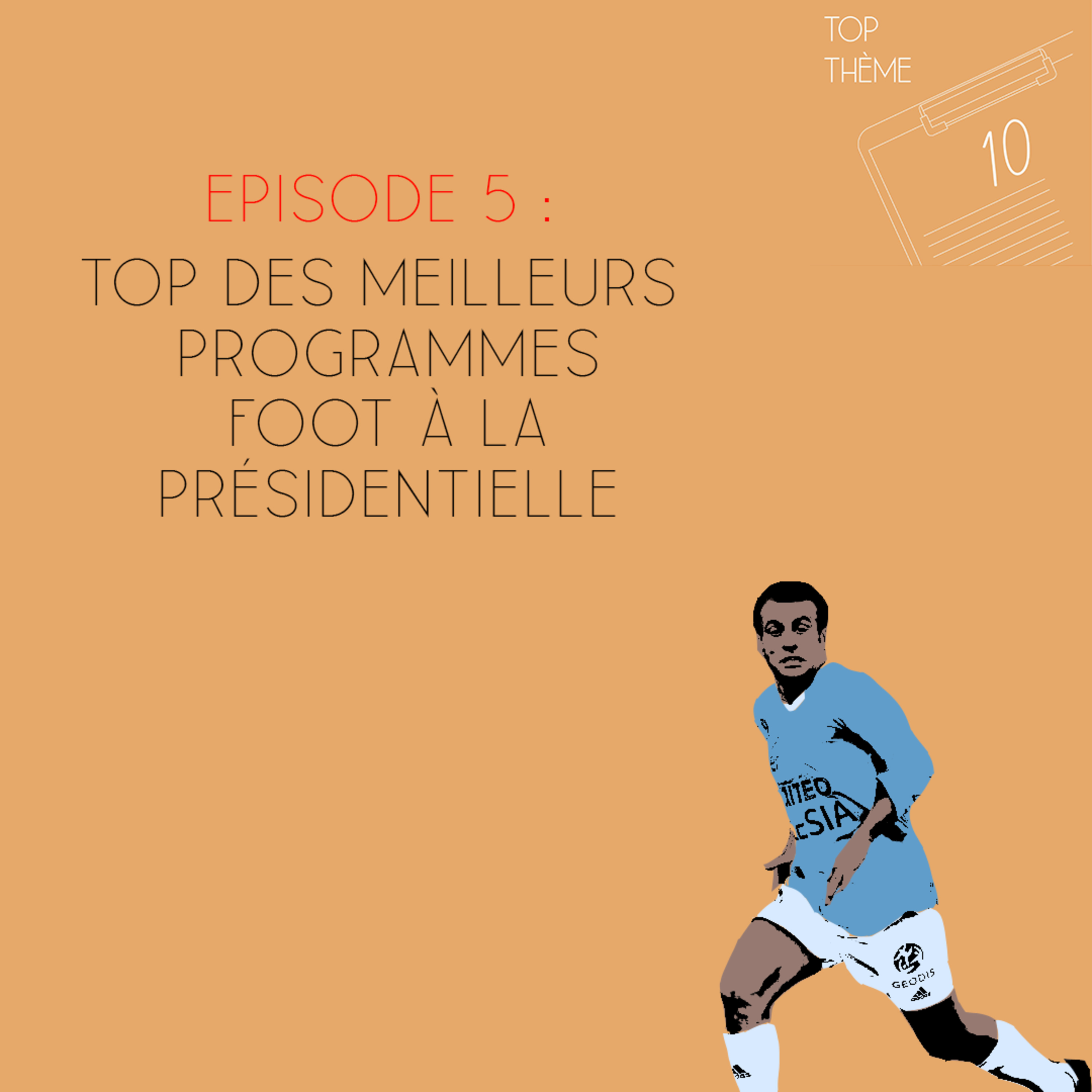 Top Thème - Episode 4 - Top des programmes foot à la présidentielle episode artwork