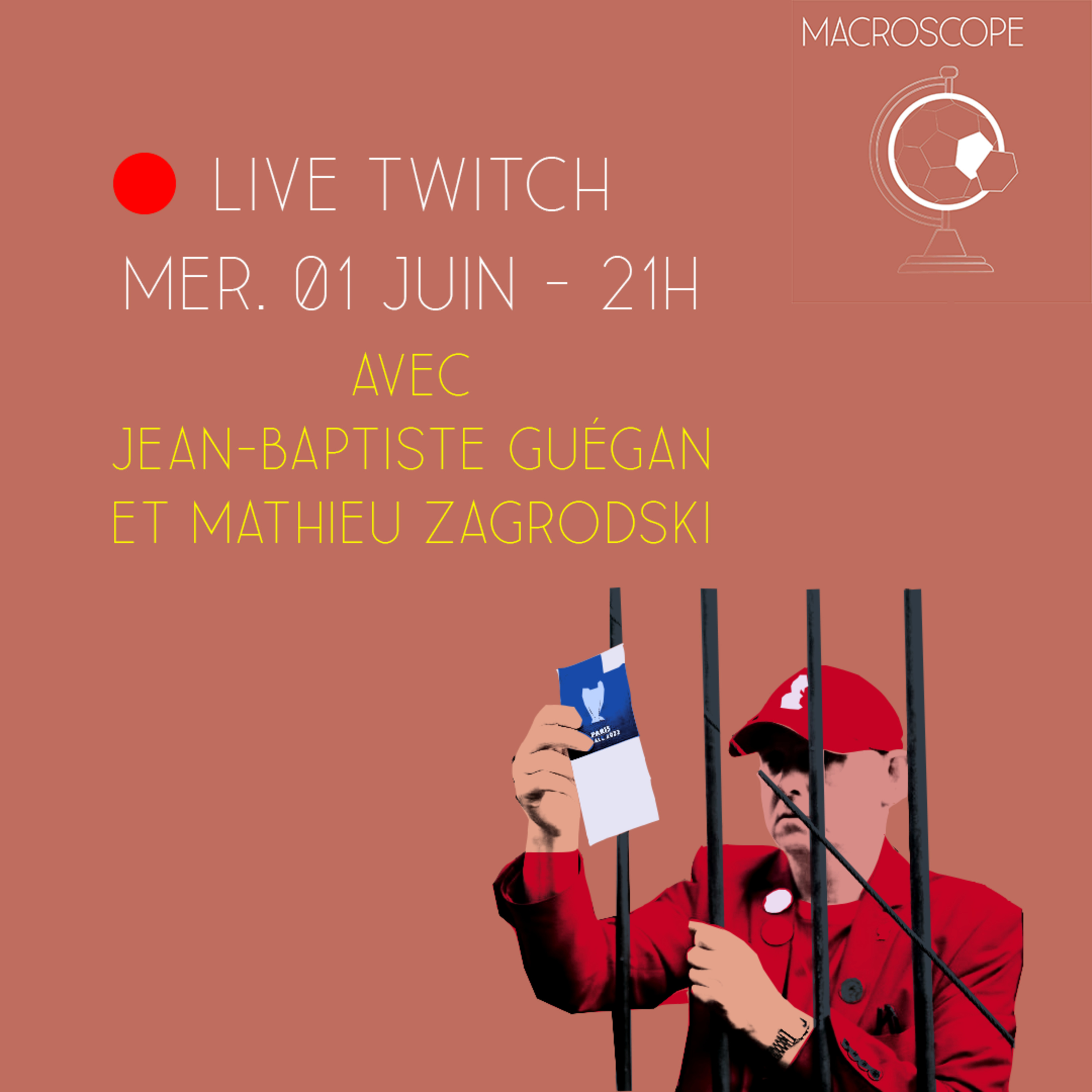 Live Twitch Macroscope - Episode 5 - Le Fiasco du Stade de France episode artwork
