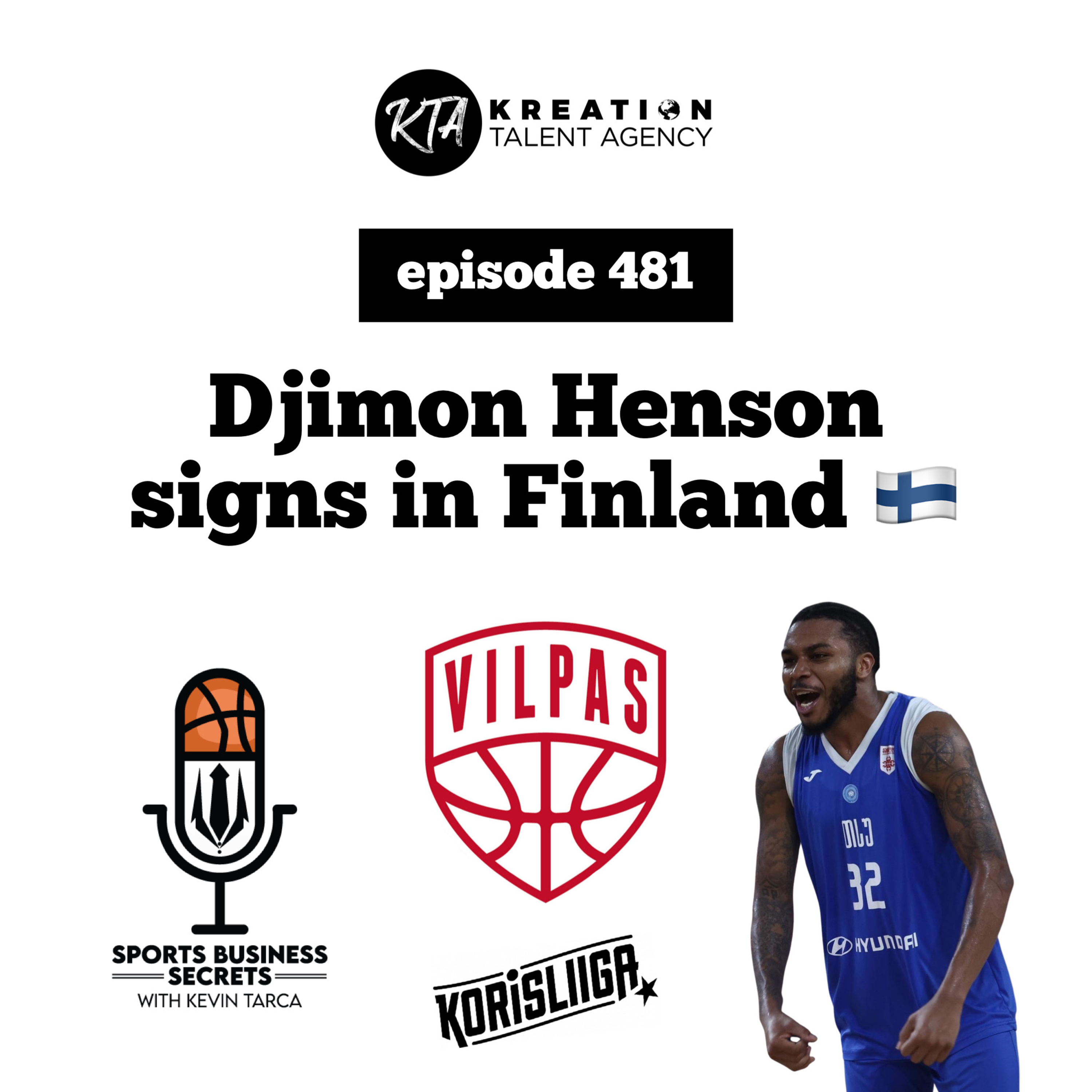 Episode 481: Djimon Henson Signs in Finland