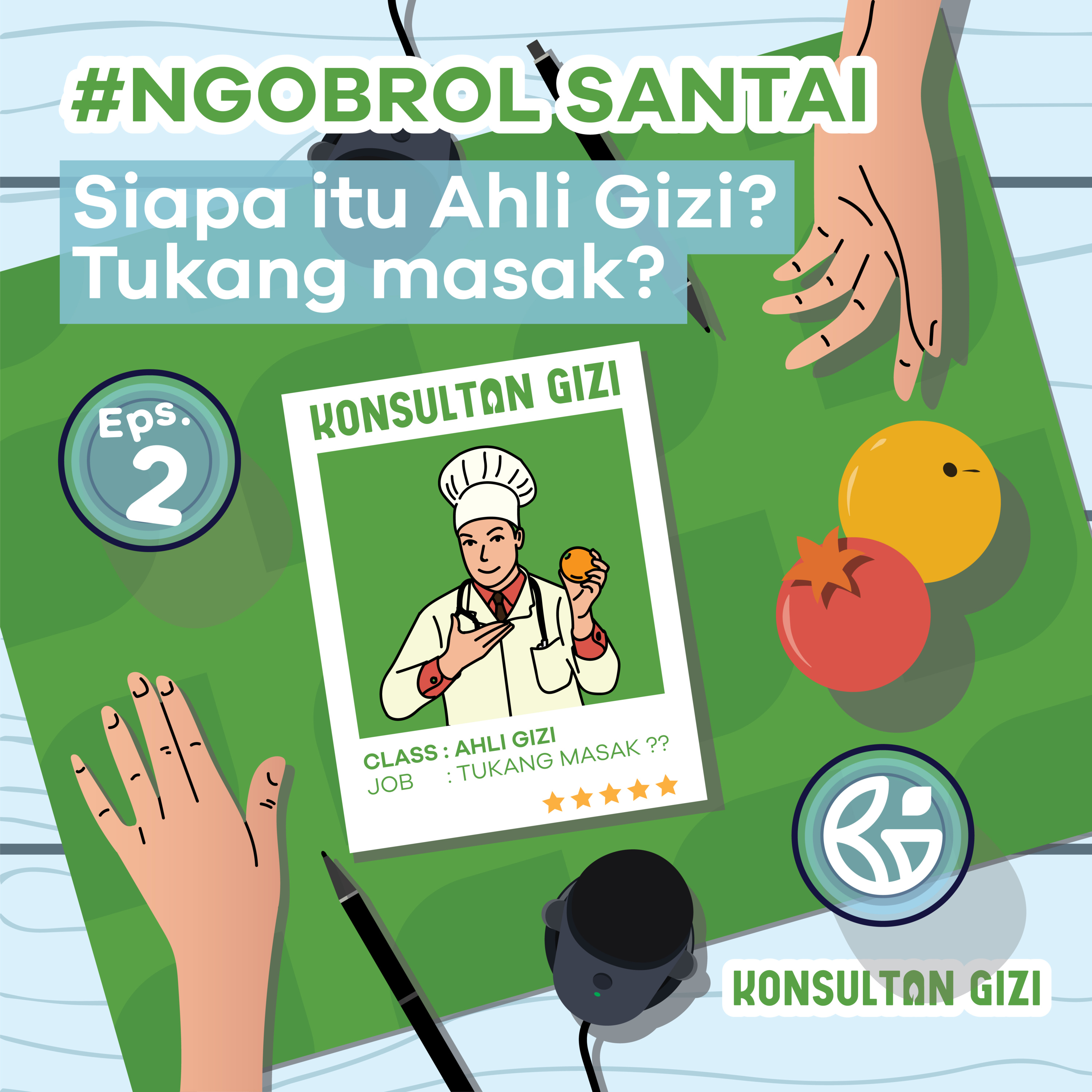 #ngobrolsantai Konsultan Gizi Indonesia