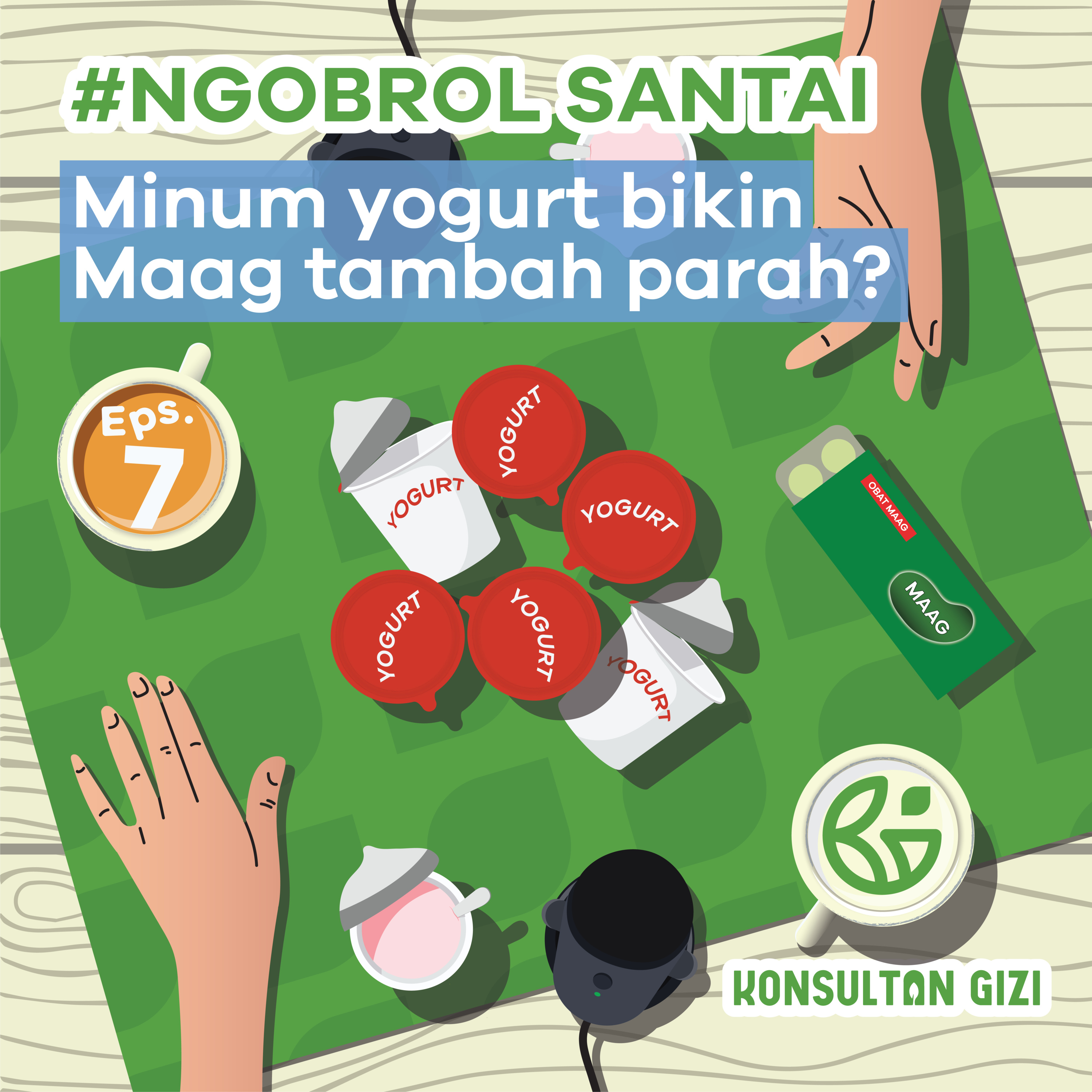 #ngobrolsantai Konsultan Gizi Indonesia
