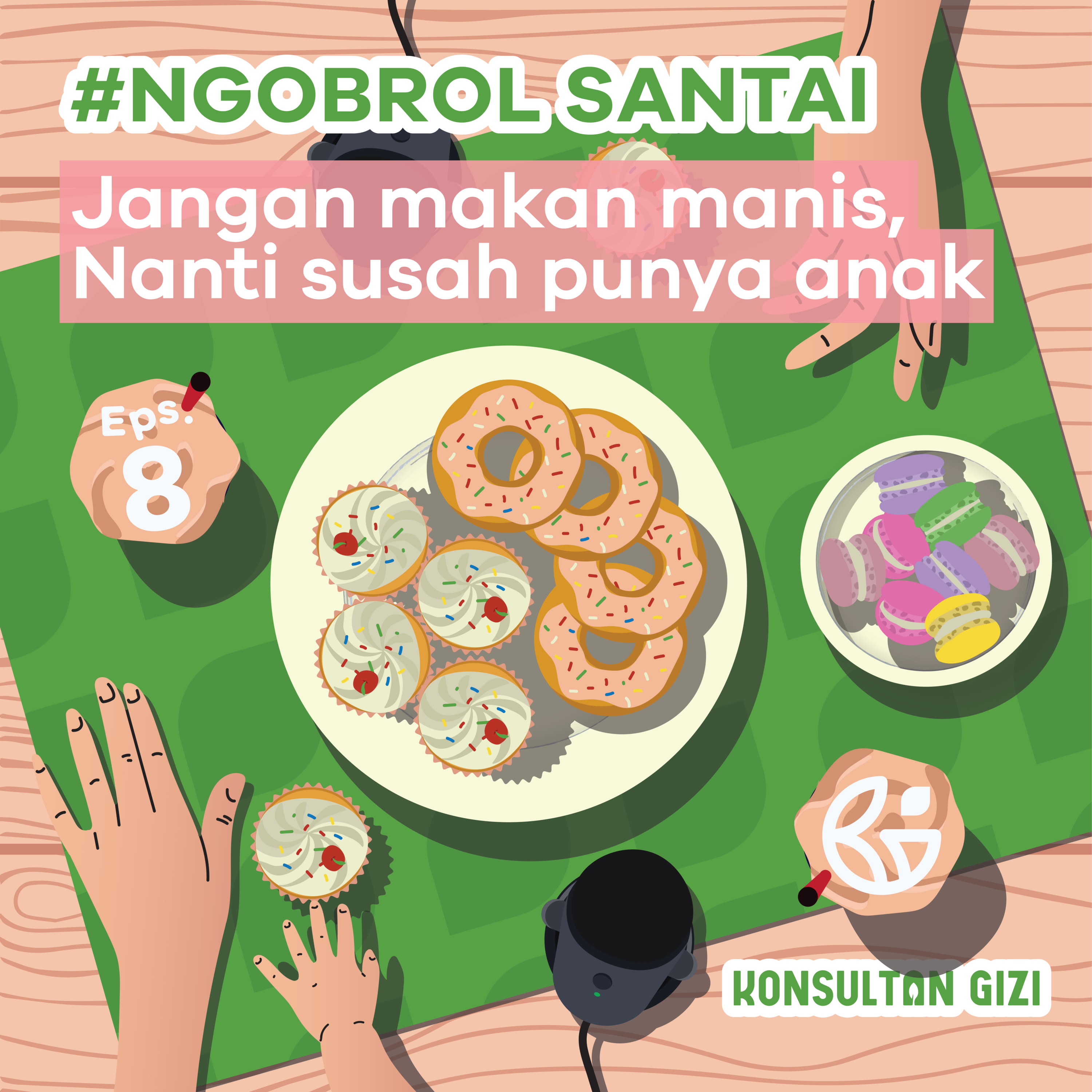 #ngobrolsantai Konsultan Gizi Indonesia