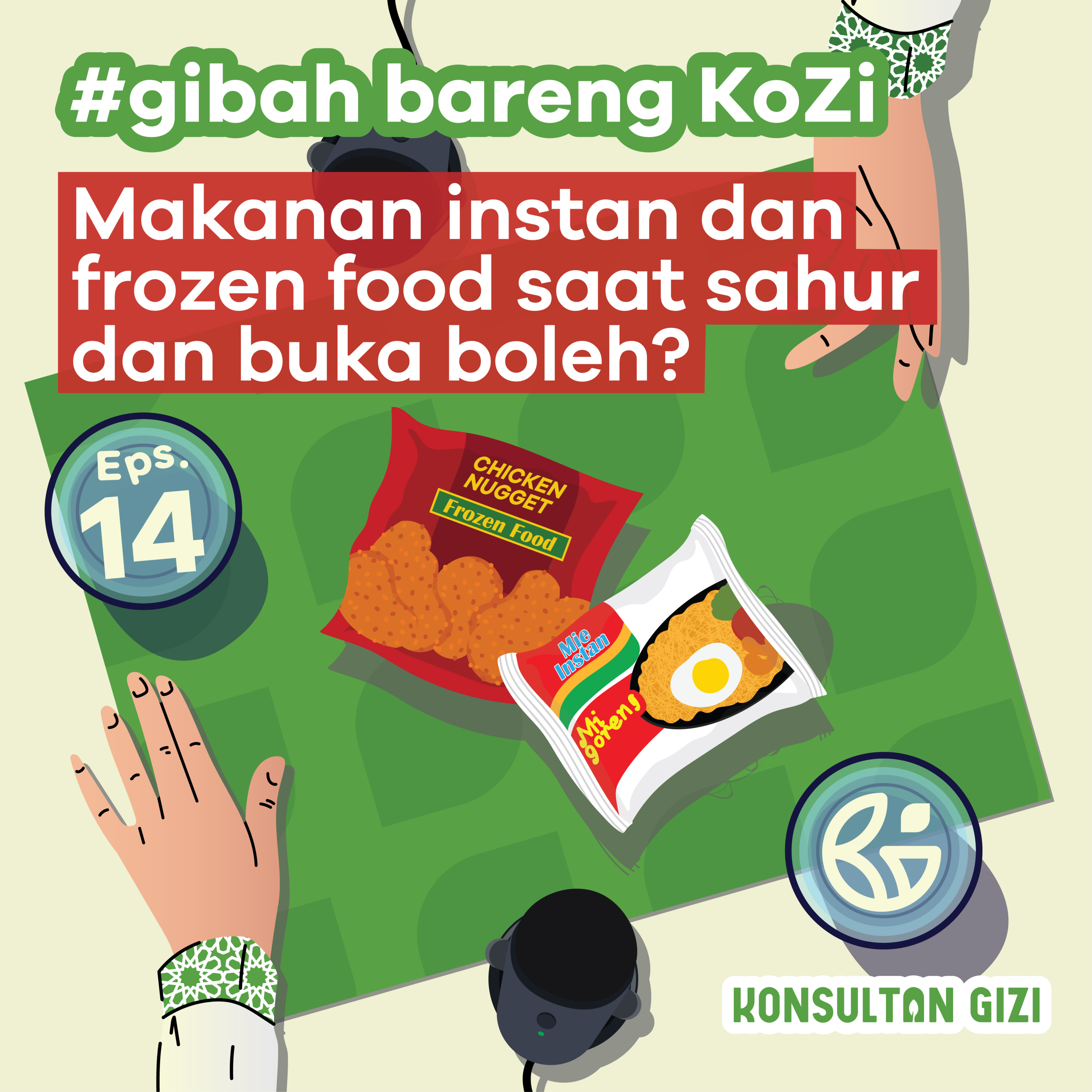 #ngobrolsantai Konsultan Gizi Indonesia