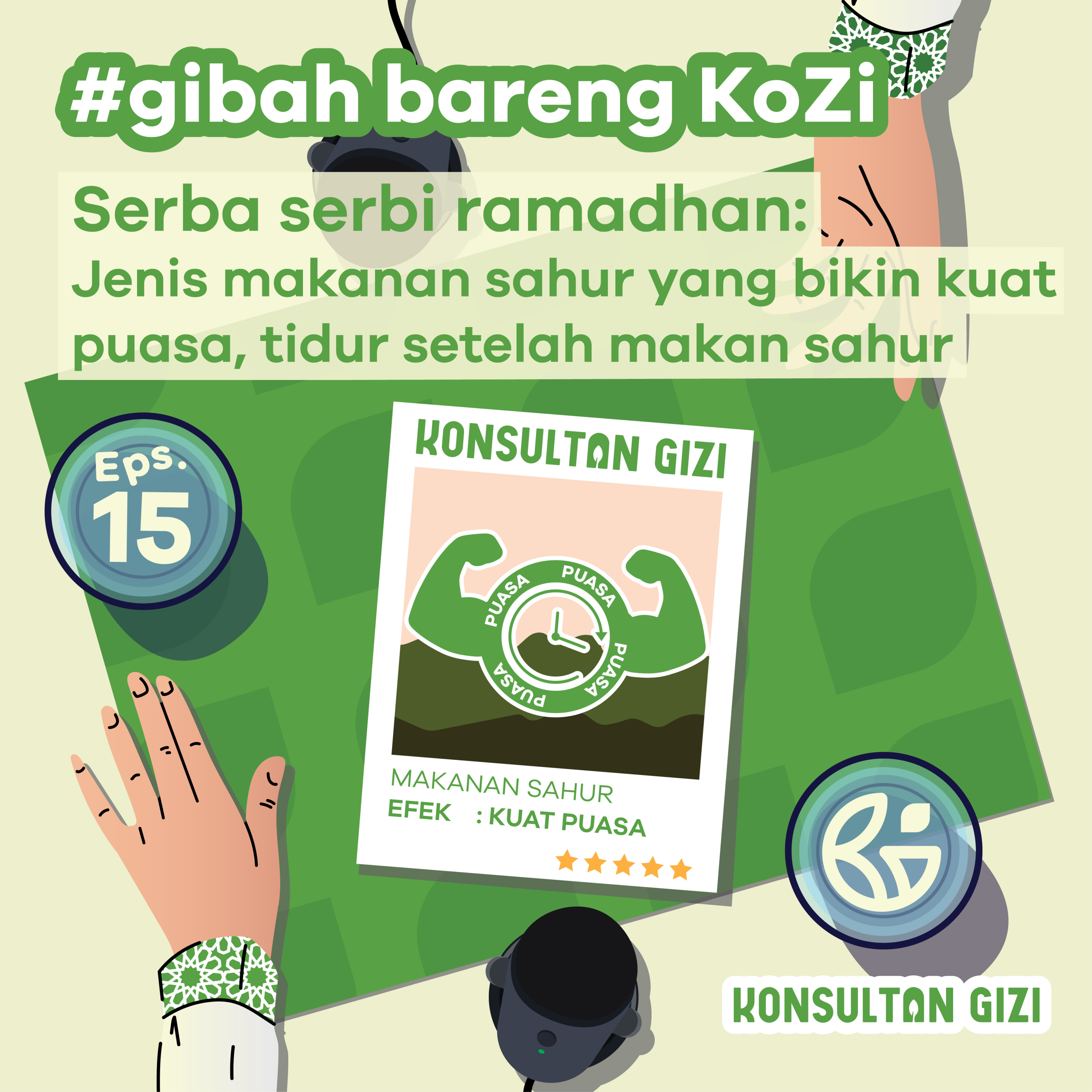 #ngobrolsantai Konsultan Gizi Indonesia