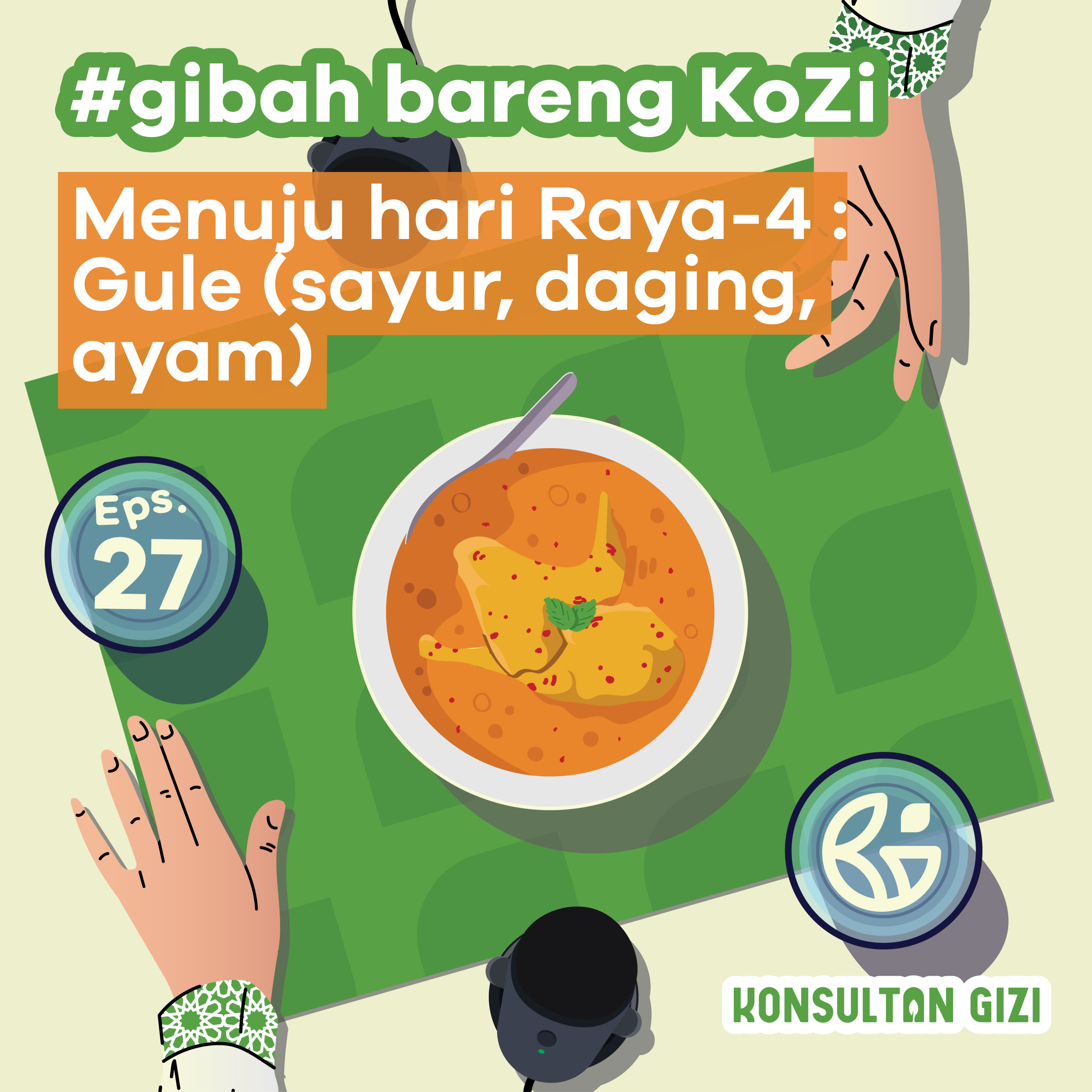 #ngobrolsantai Konsultan Gizi Indonesia