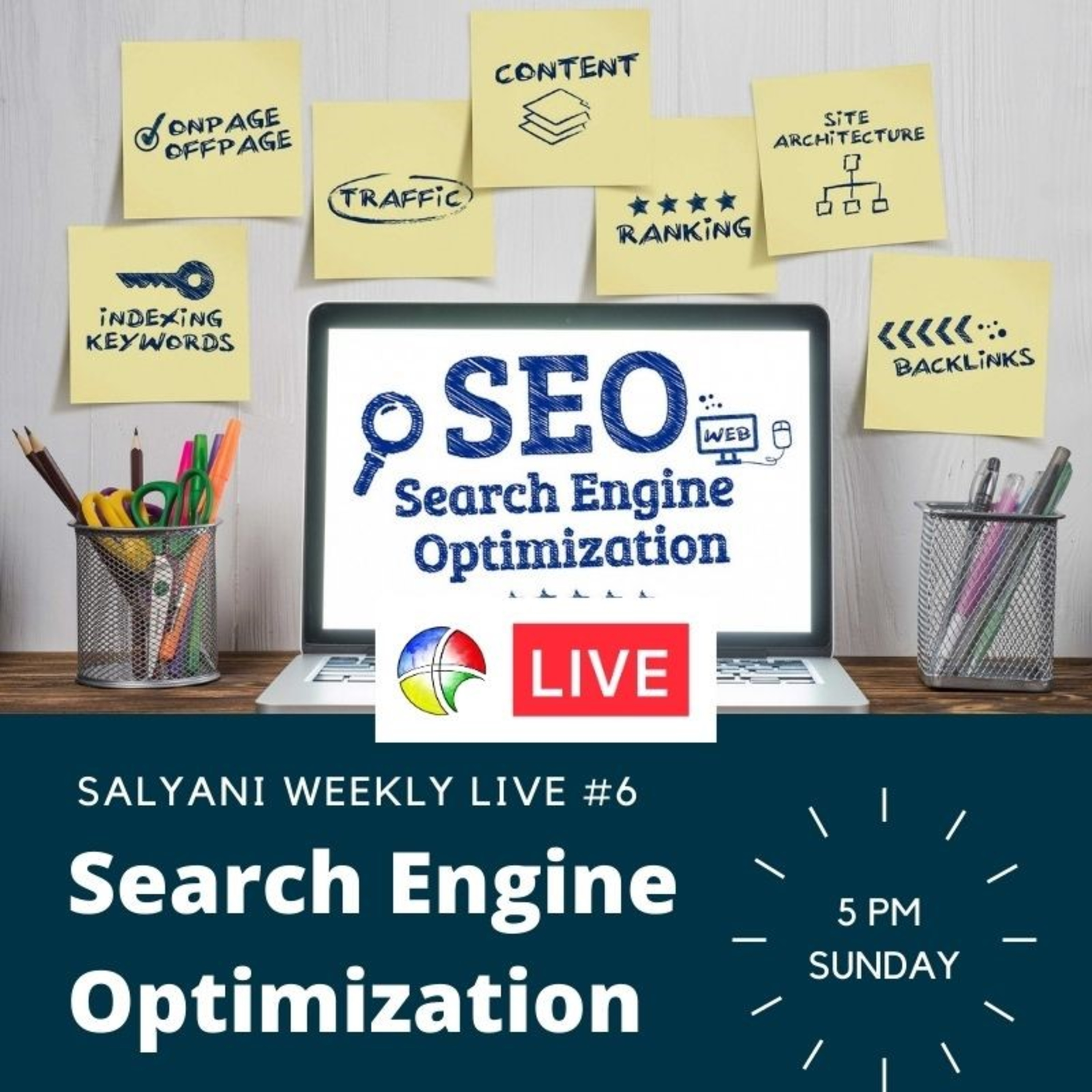 SalyaniLive #6: Search Engine Optimization episode artwork