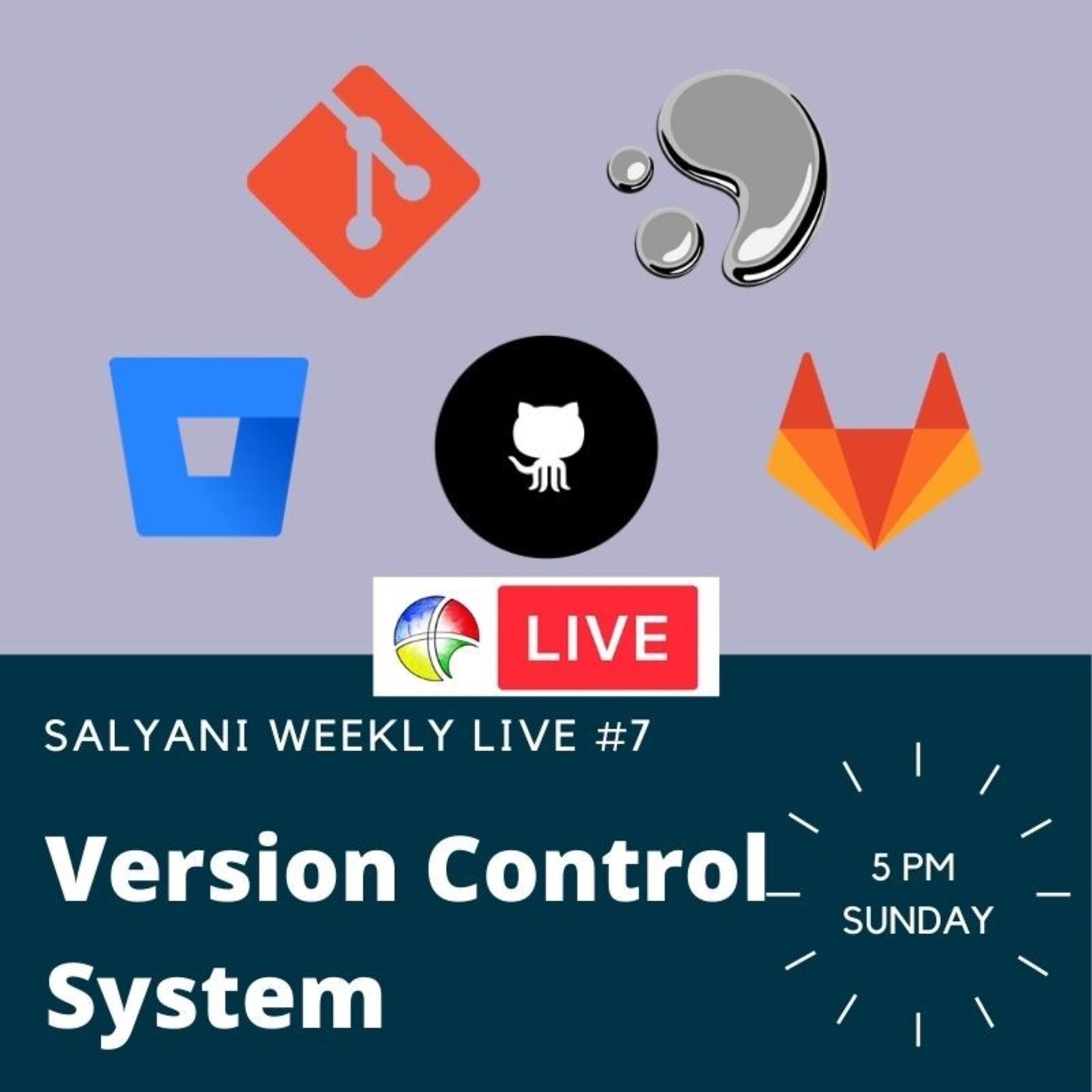 SalyaniLive #7: Version Control System episode artwork