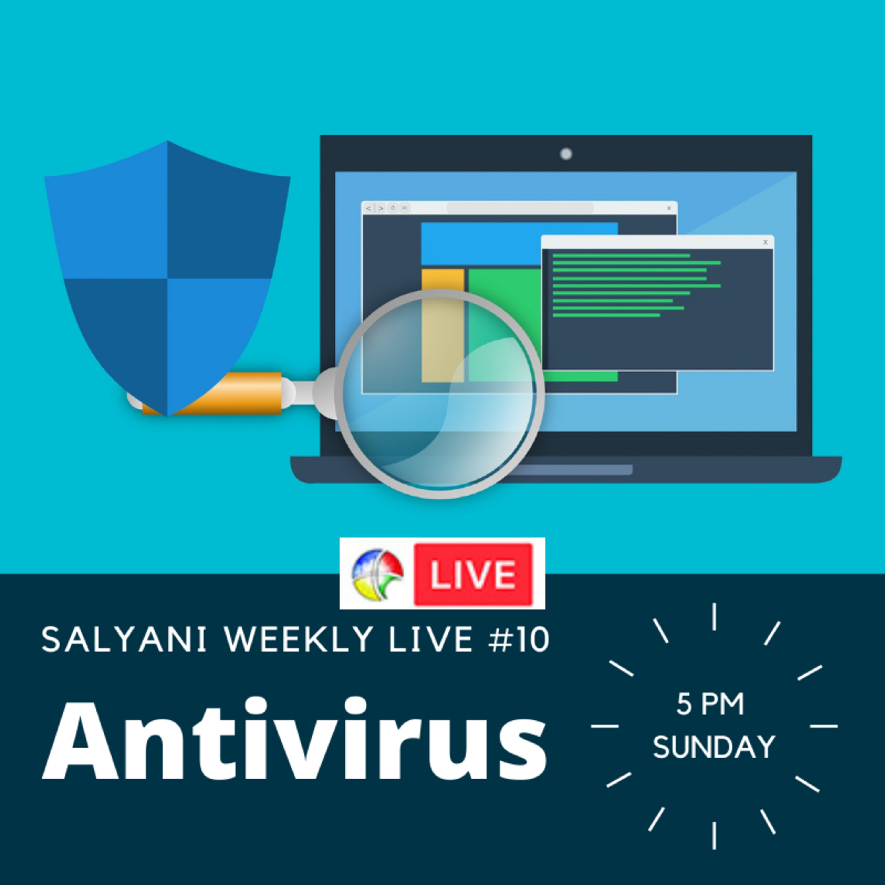 SalyaniLive #10 : Antivirus episode artwork