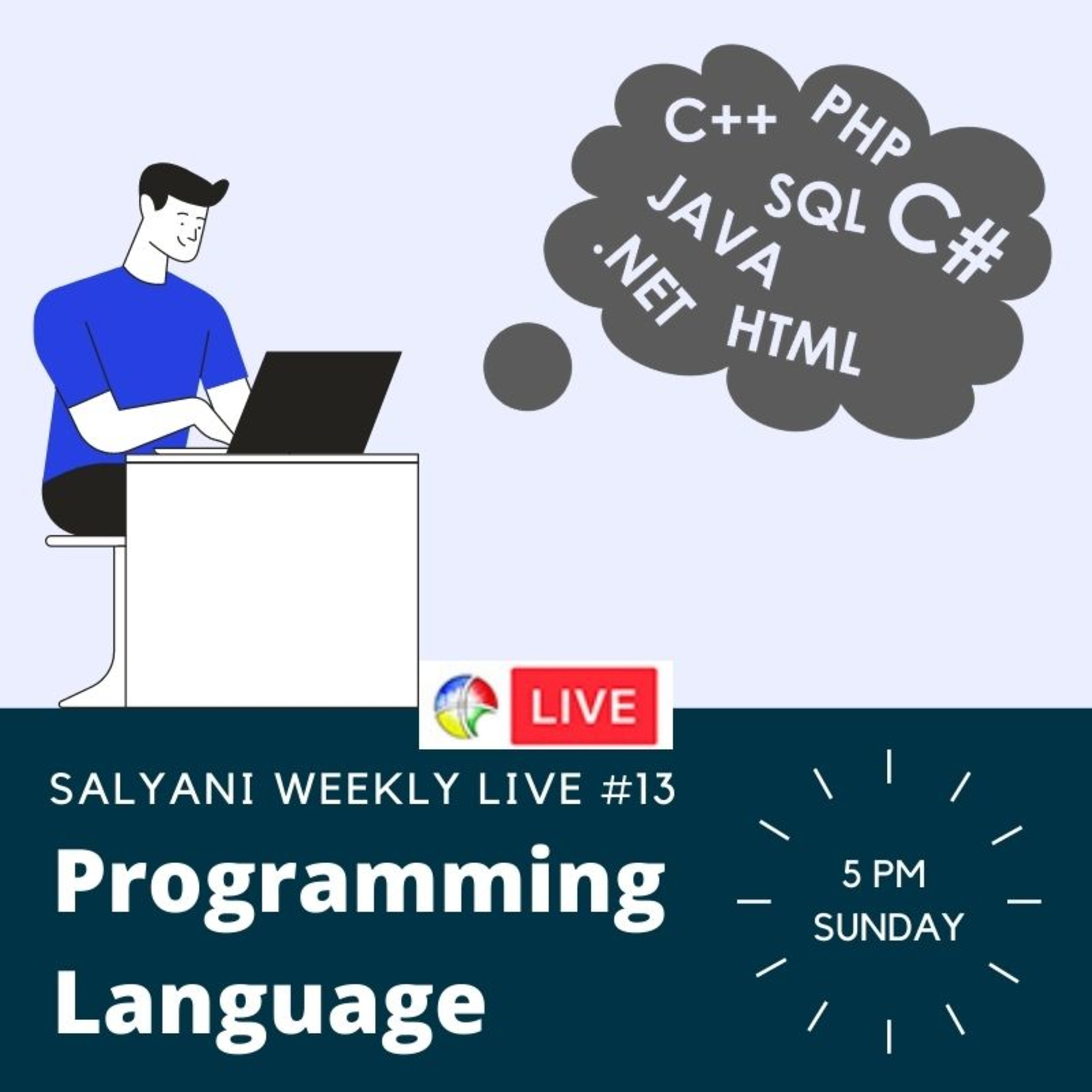 SalyaniLive #13 : Programming Language episode artwork