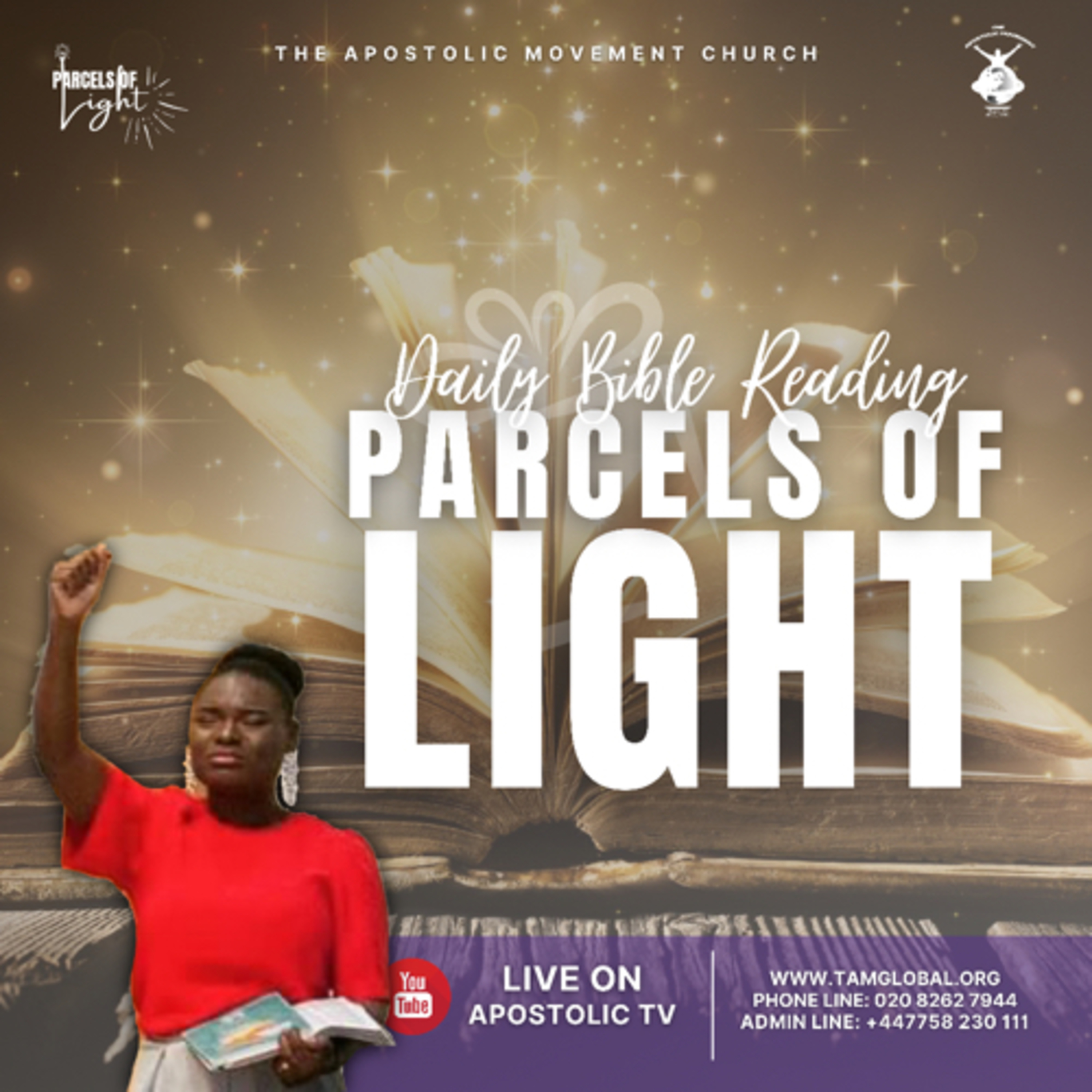 DAILY BIBLE READING | JONAH 1 - 2 | PARCELS OF LIGHT | 27/08/21 | REV. JOSEPHINE ENUMAH episode artwork