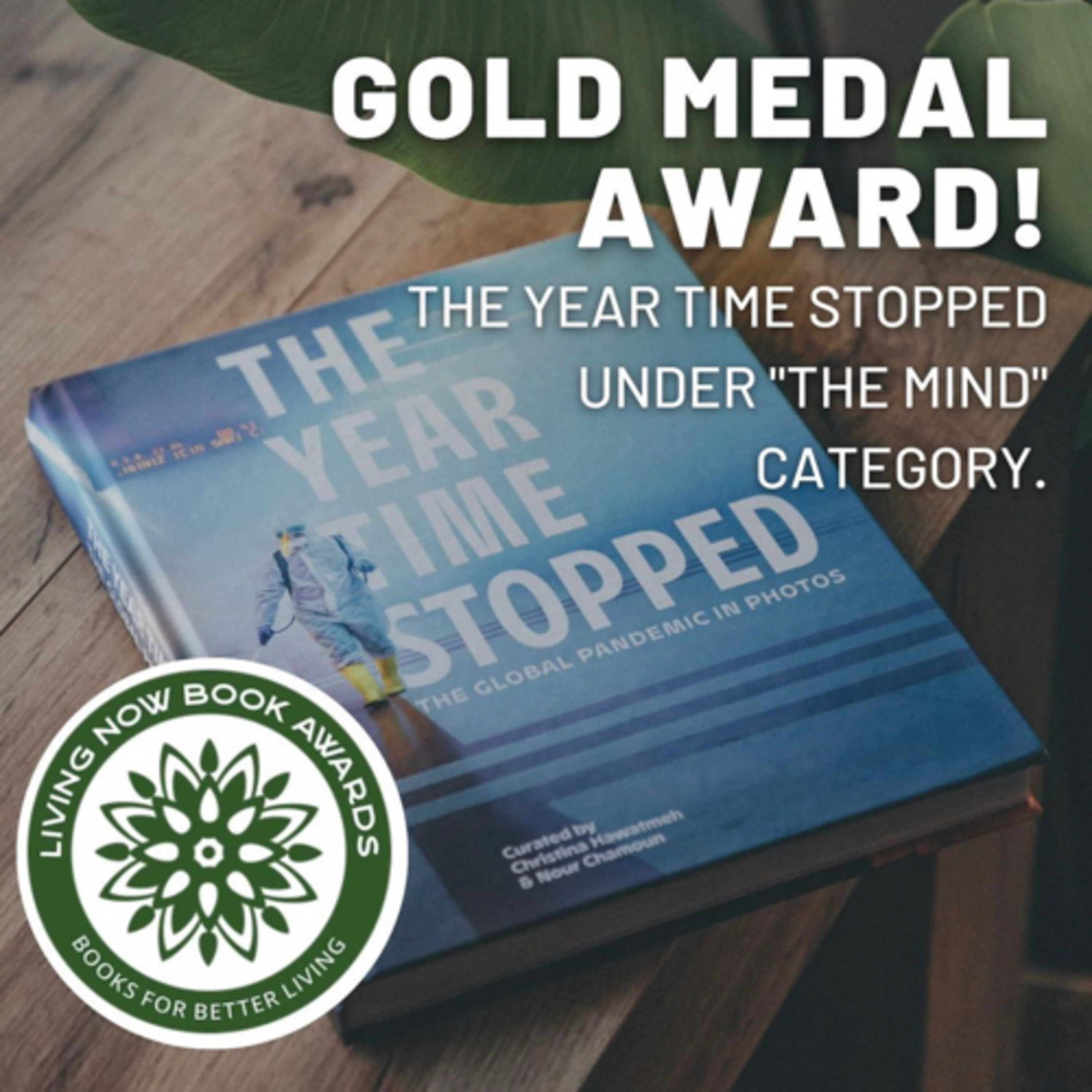 THE YEAR TIME STOPPED has been selected as a Living Now Book of the Year! 🥇 episode artwork