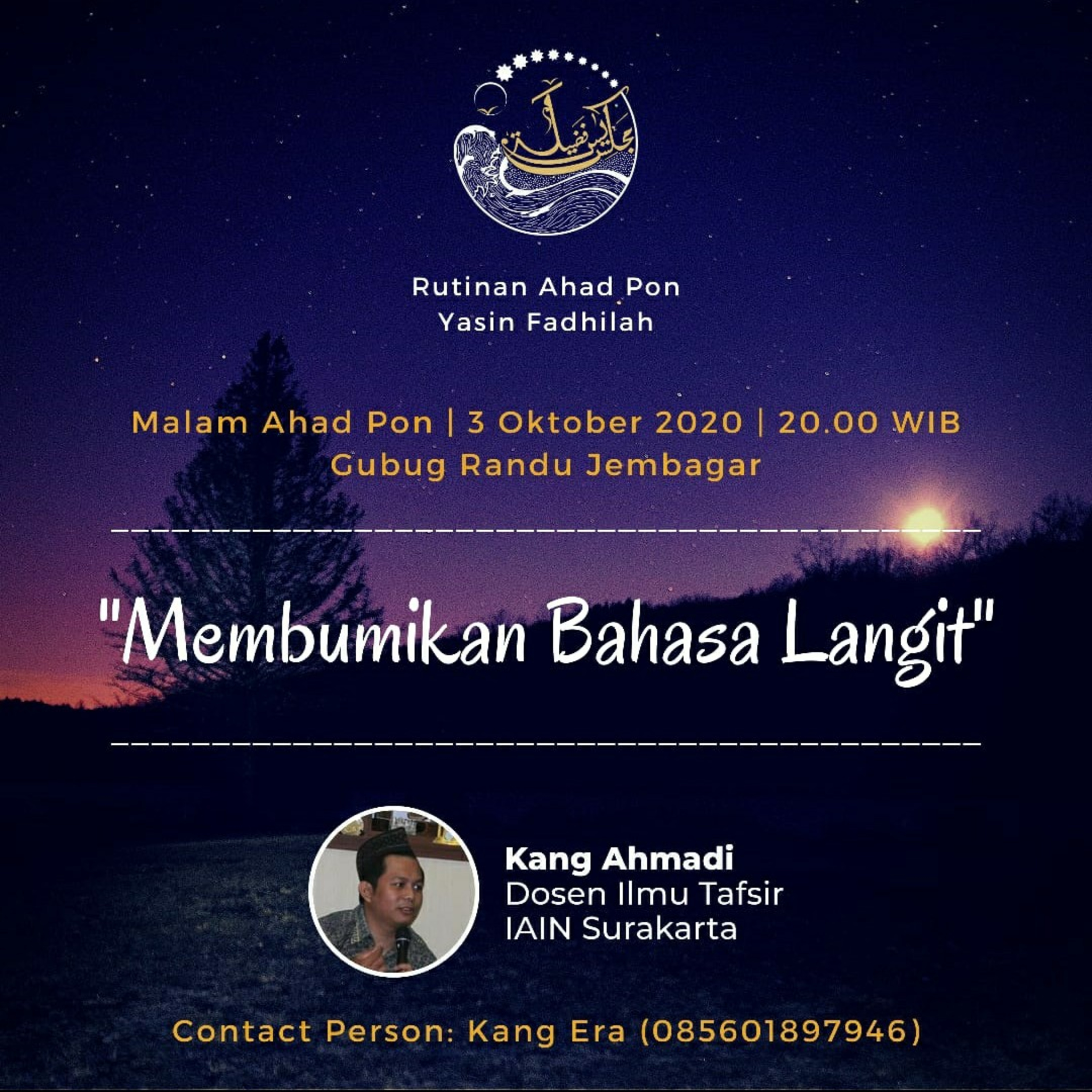 Rutinan Ahad Pon #1 Membumikan Bahasa Langit episode artwork