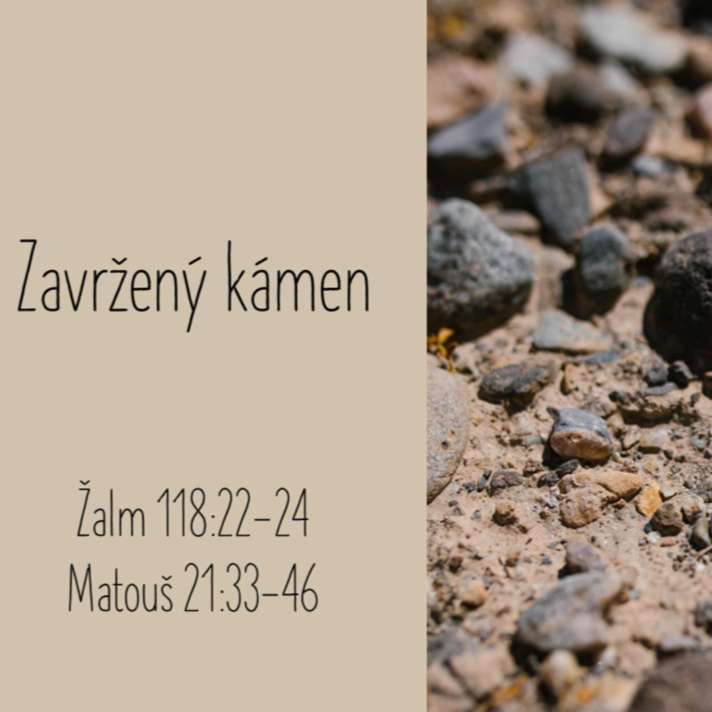 Zavržený kámen a překvapivý Bůh (kázání) episode artwork