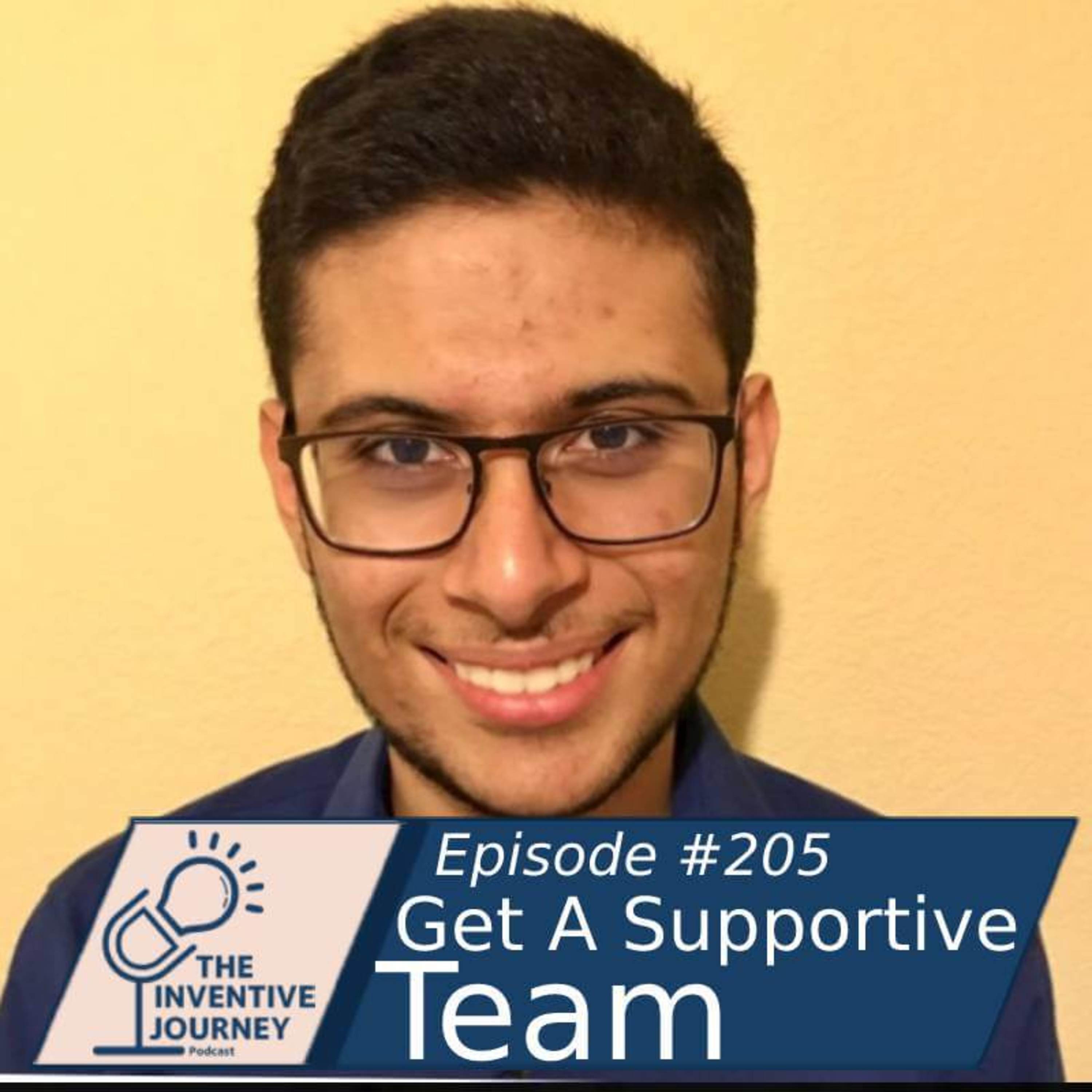 "Get A Supportive Team" The Inventive Journey Podcast For Entrepreneurs w/ Gunjan Bhattarai episode artwork