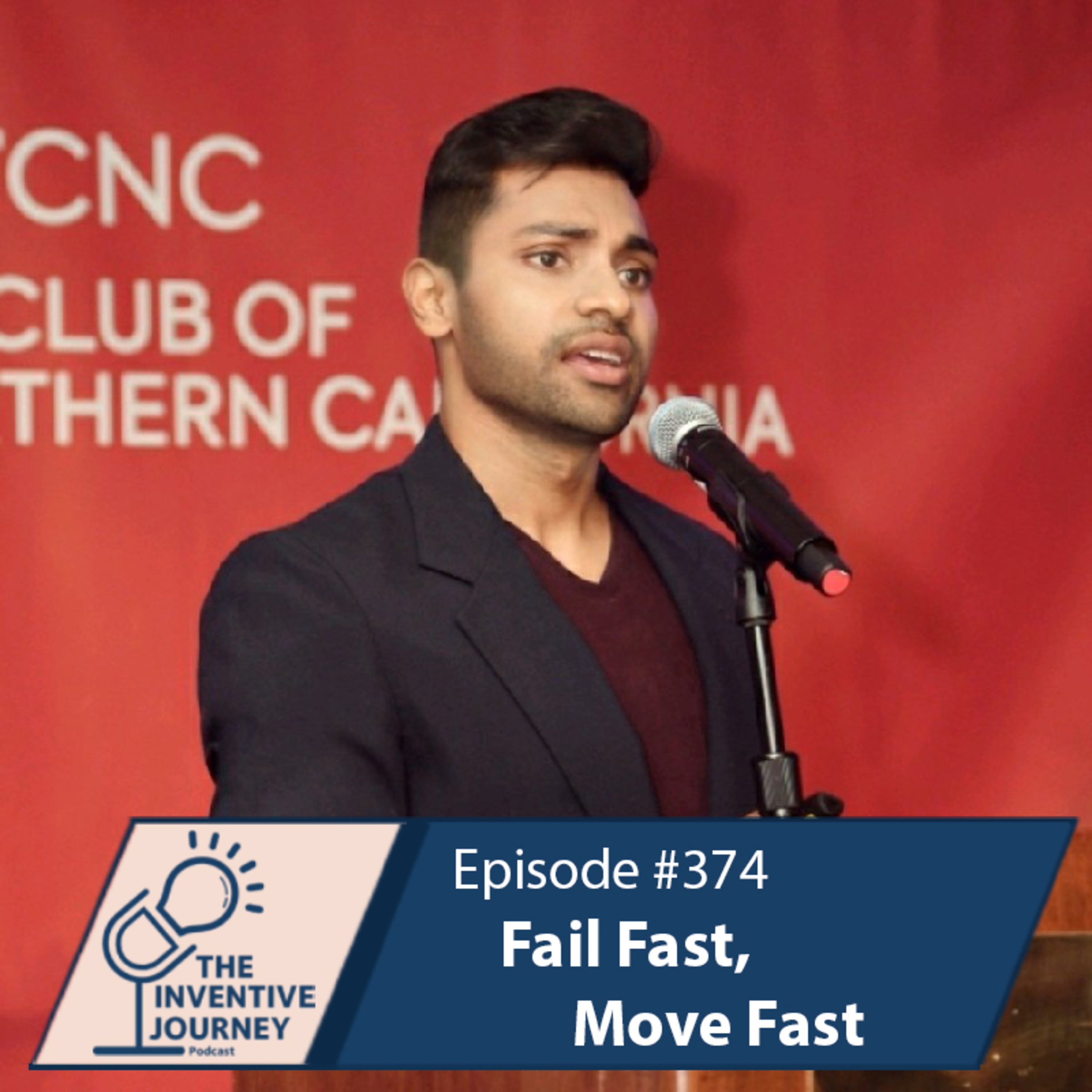 "Fail Fast, Move Fast" The Podcast For Entrepreneurs w/ Krish Ramineni episode artwork