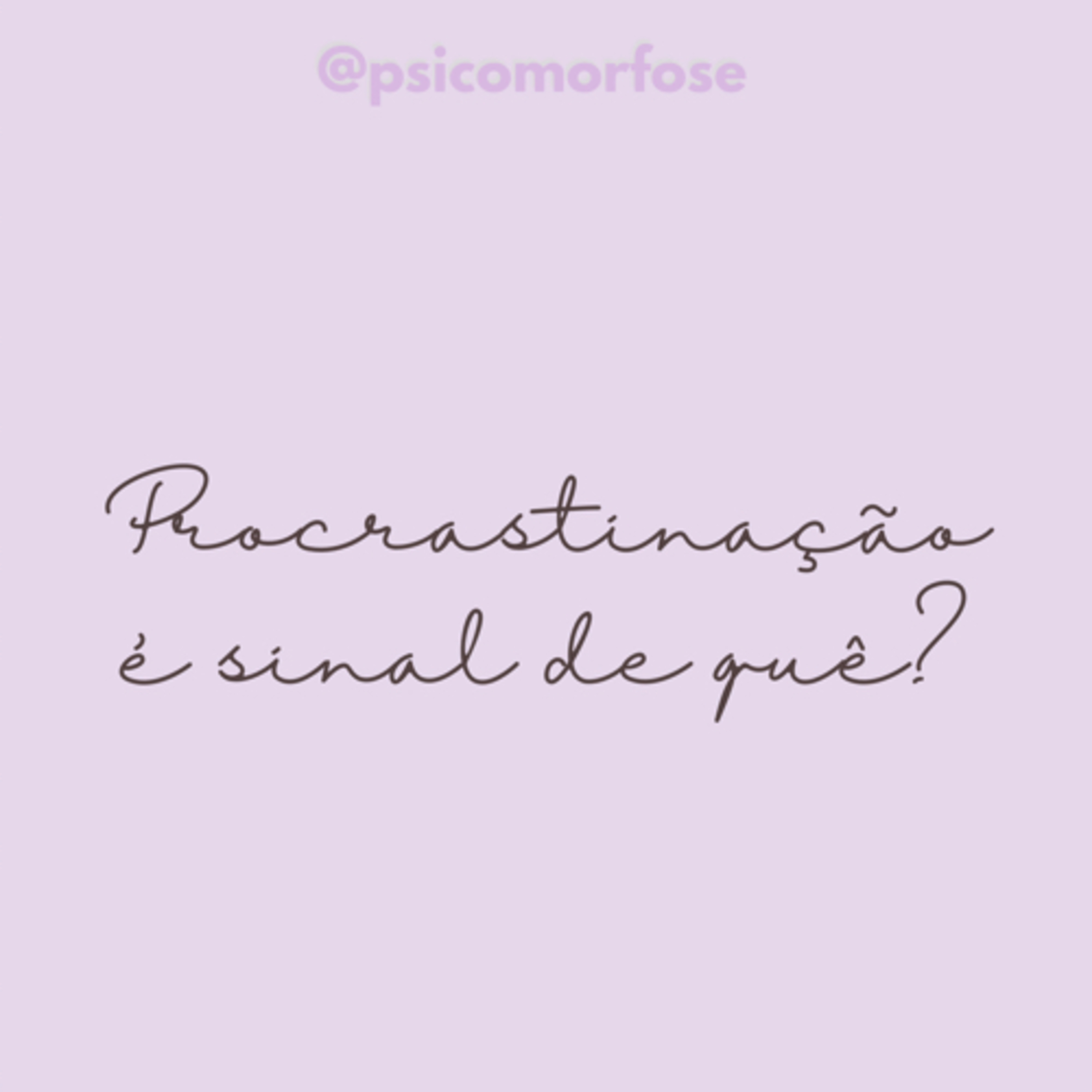 Psicomorfose