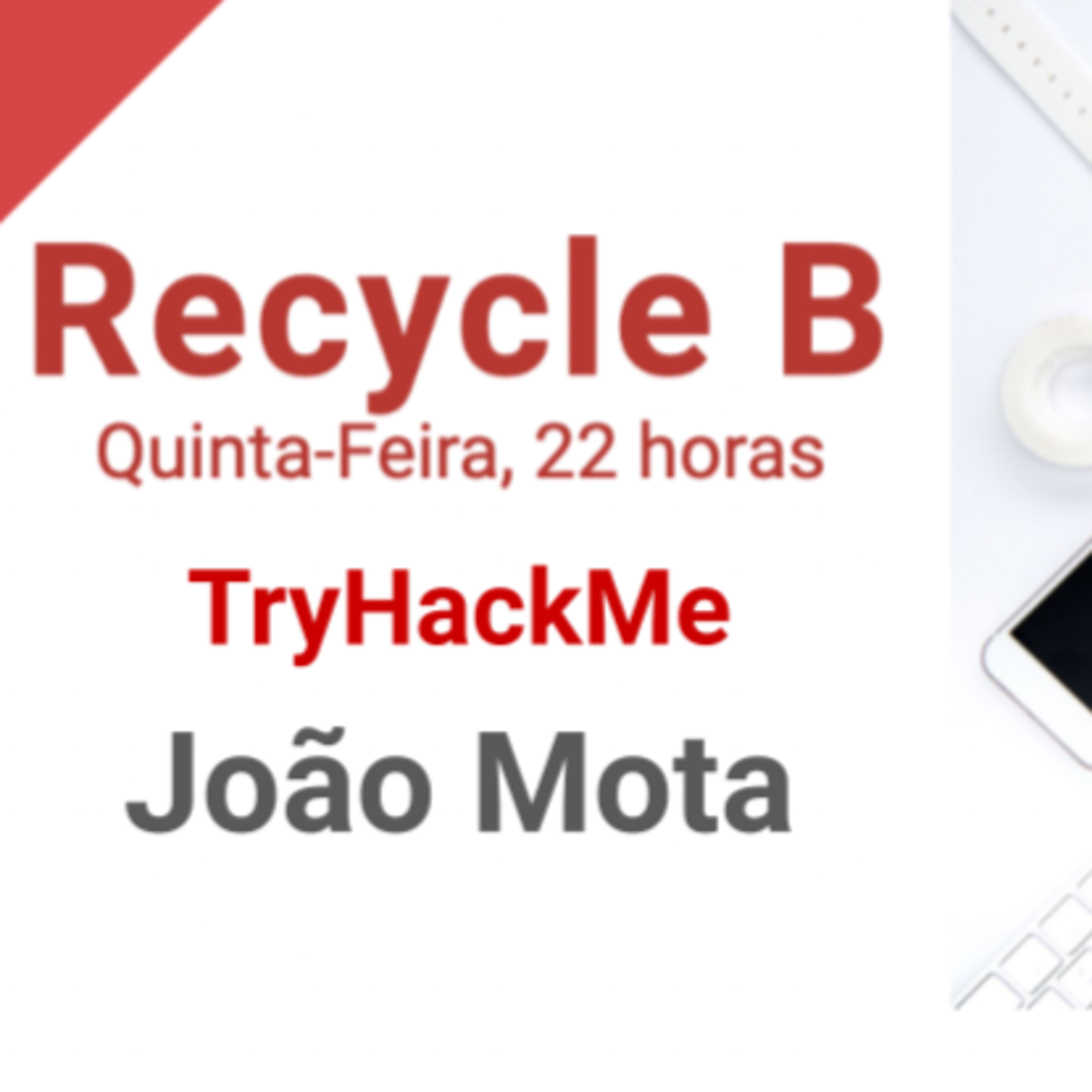 #43 Recycle B - TryHackMe episode artwork