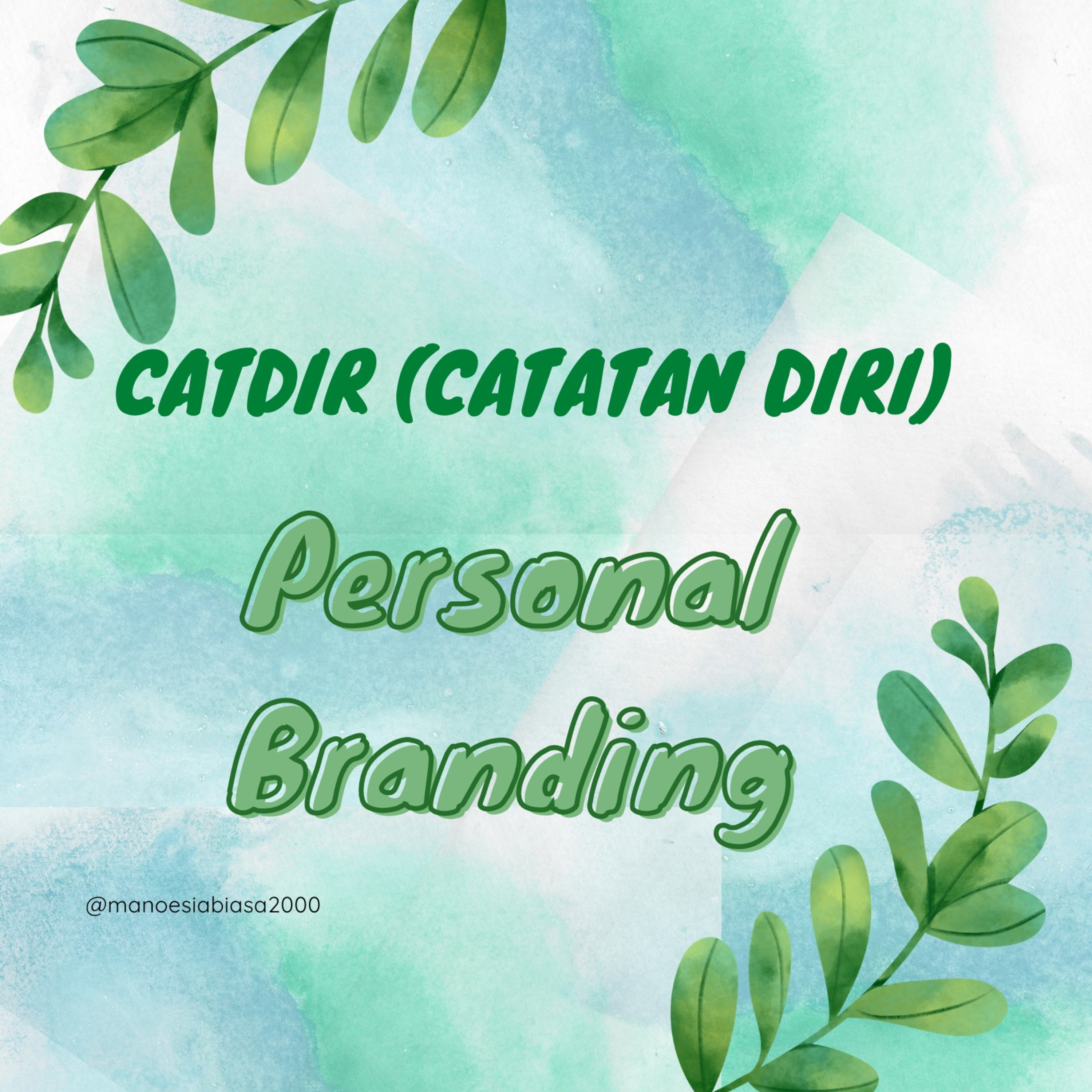 Catdir (Catatan Diri)