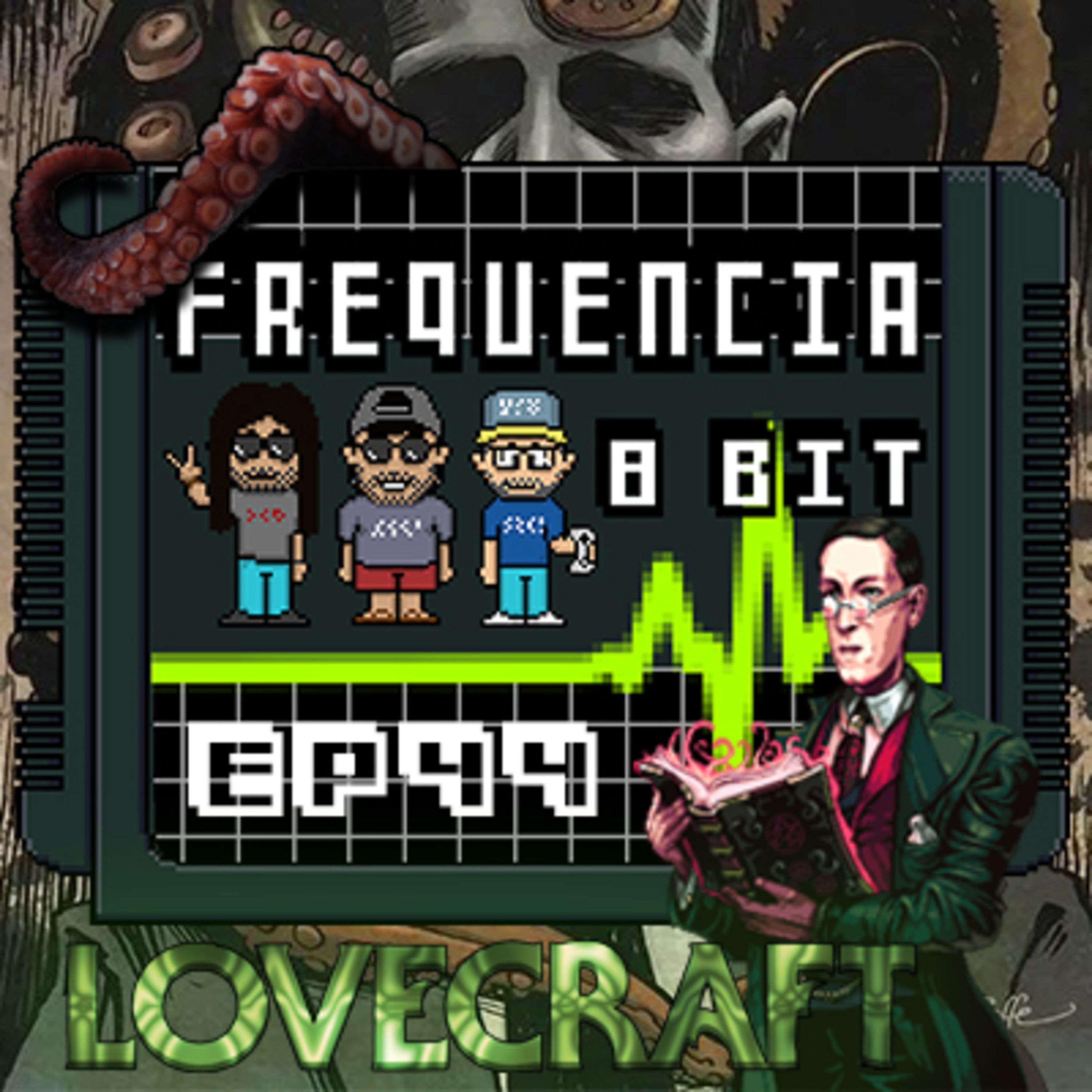 Sábado Atari EP44 - Lovecraft episode artwork