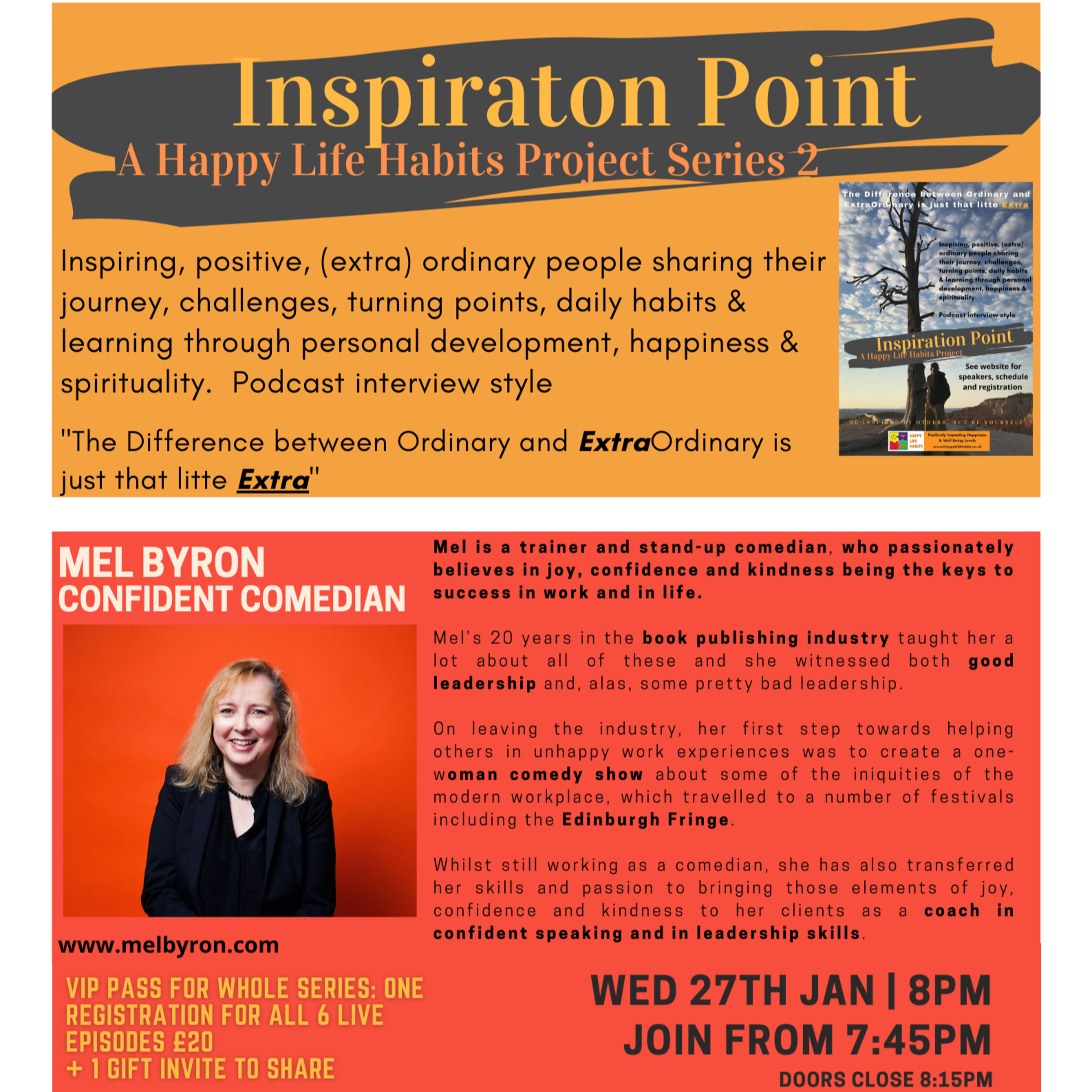 Happy Life Habits Inspiration Point