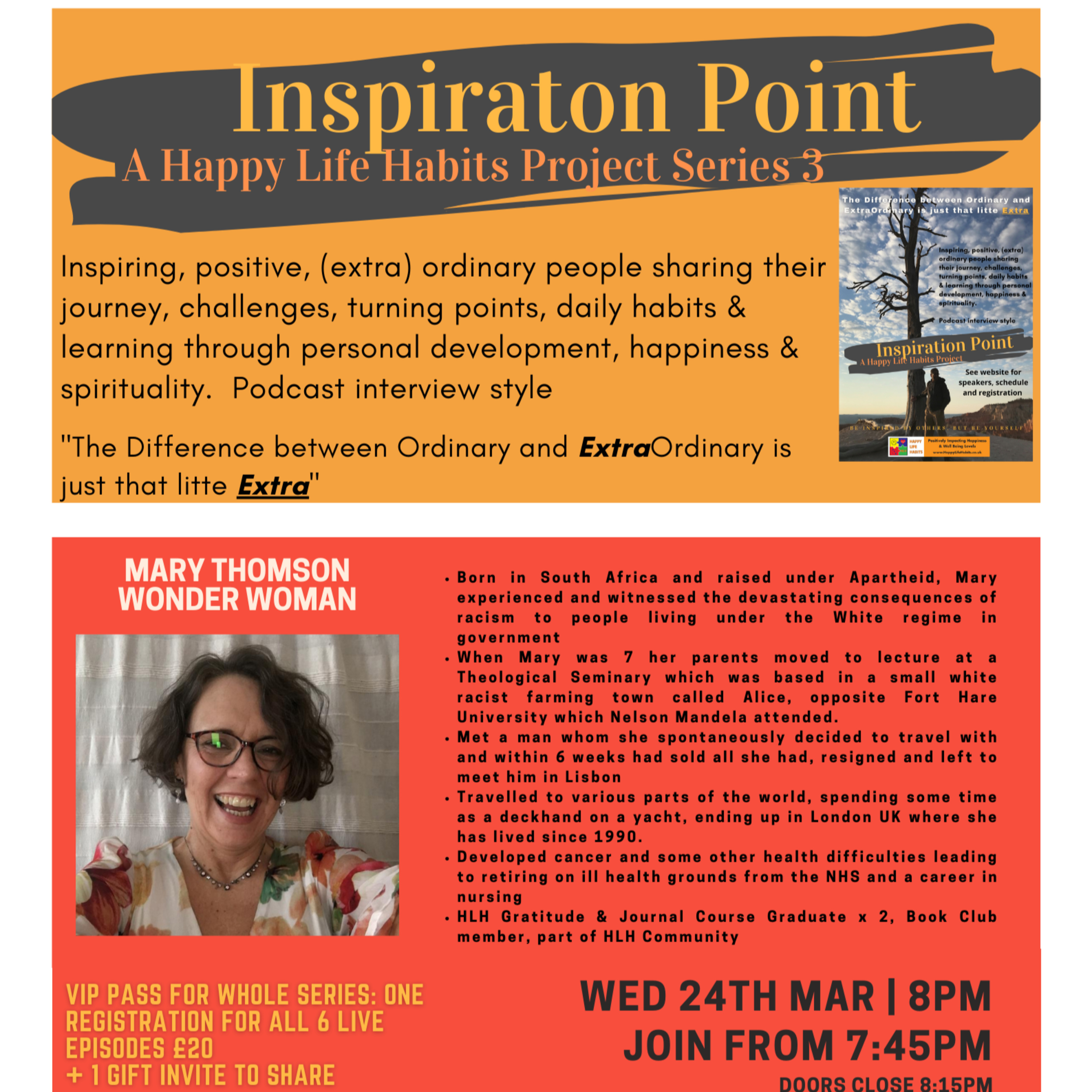 Happy Life Habits Inspiration Point