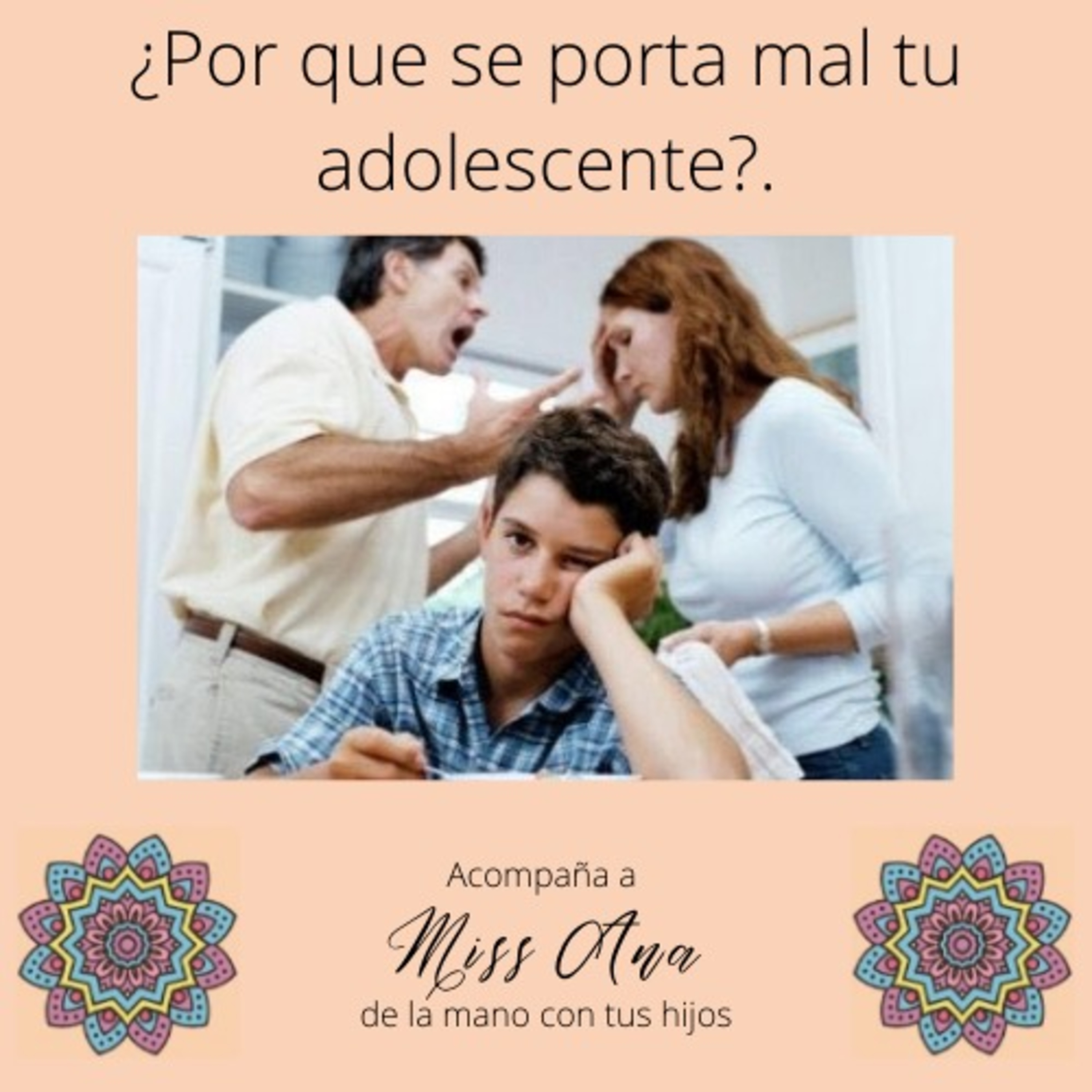 Acompaña a Miss Ana de la mano con tus hijos