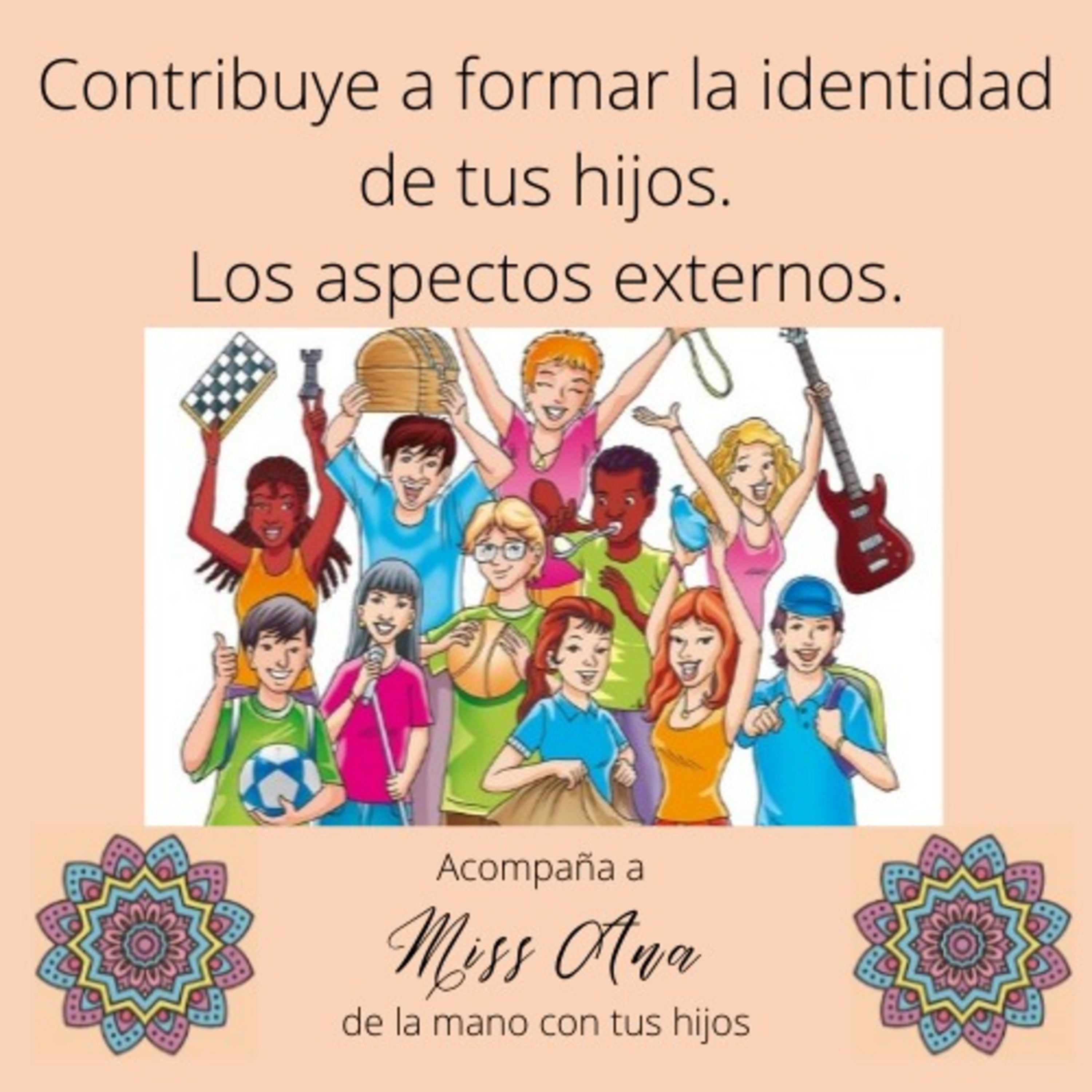 Acompaña a Miss Ana de la mano con tus hijos