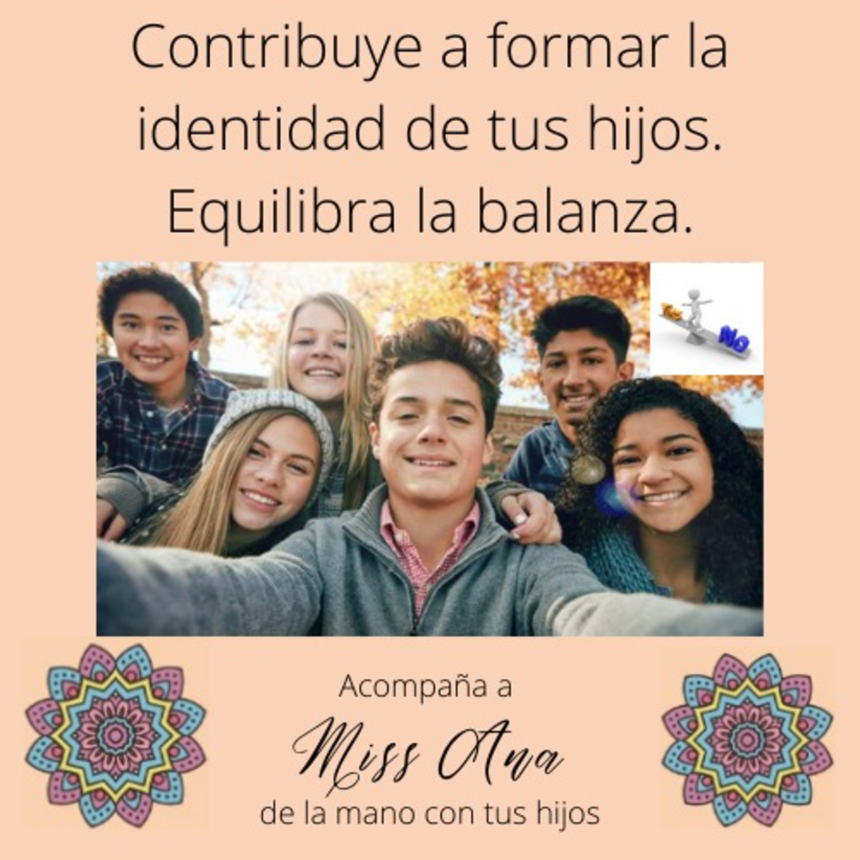 Acompaña a Miss Ana de la mano con tus hijos