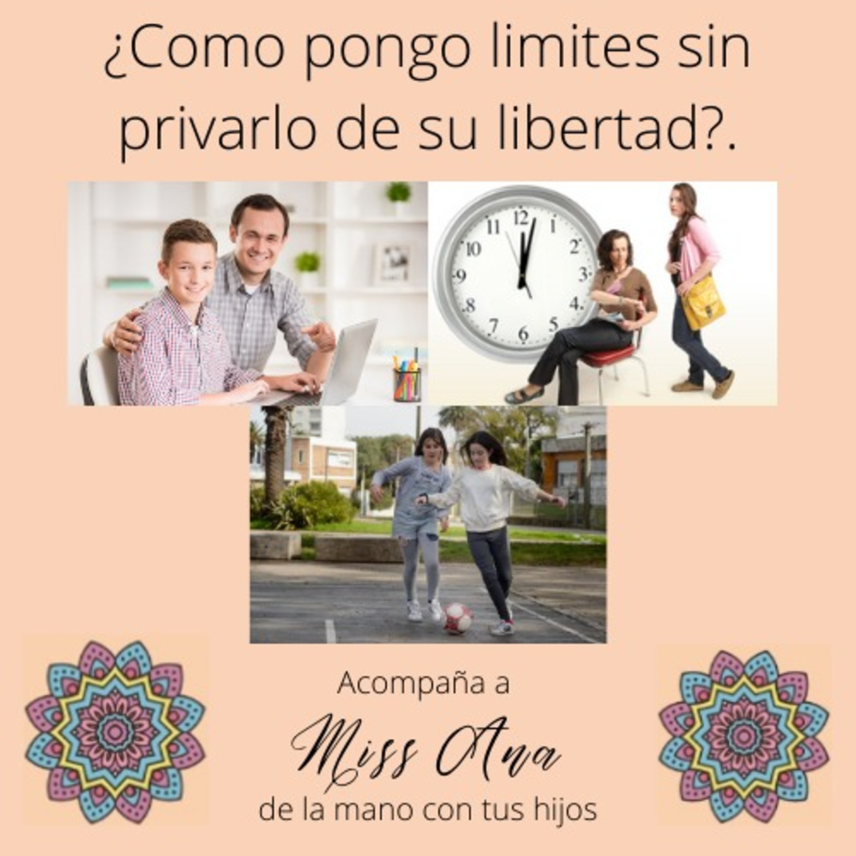 Acompaña a Miss Ana de la mano con tus hijos
