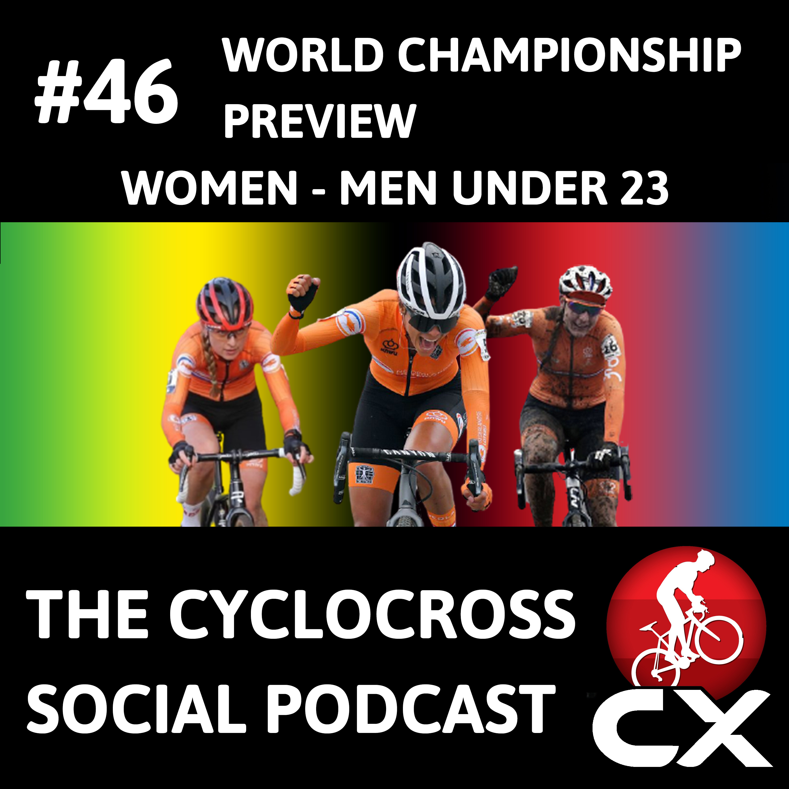 Cyclocross Social Podcast: Worldchampionships cyclocross Women elite + Men U23 preview (Episode 46) episode artwork