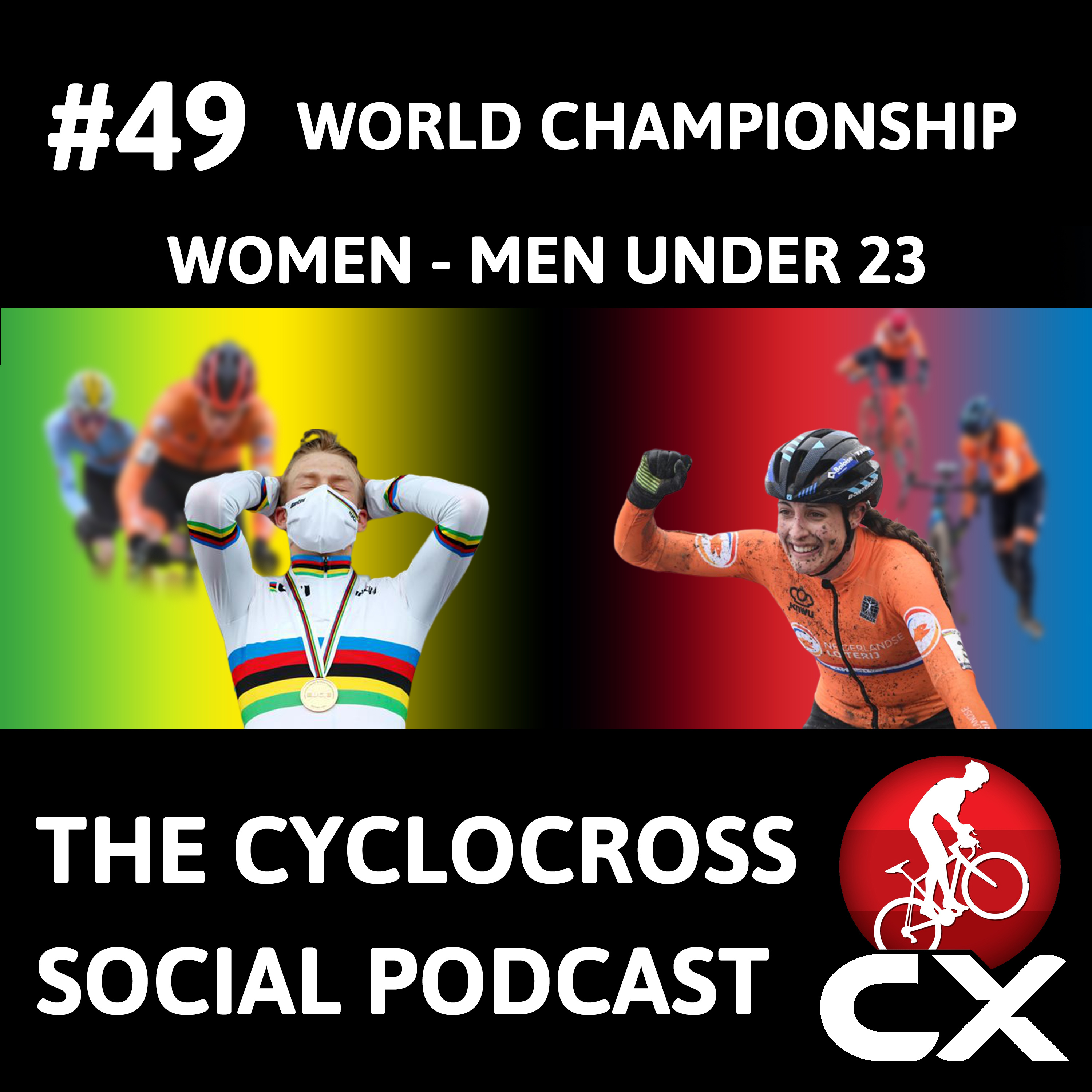 Cyclocross Social Podcast: Worldchampionships cyclocross Women elite + Men U23 (Episode 49) episode artwork