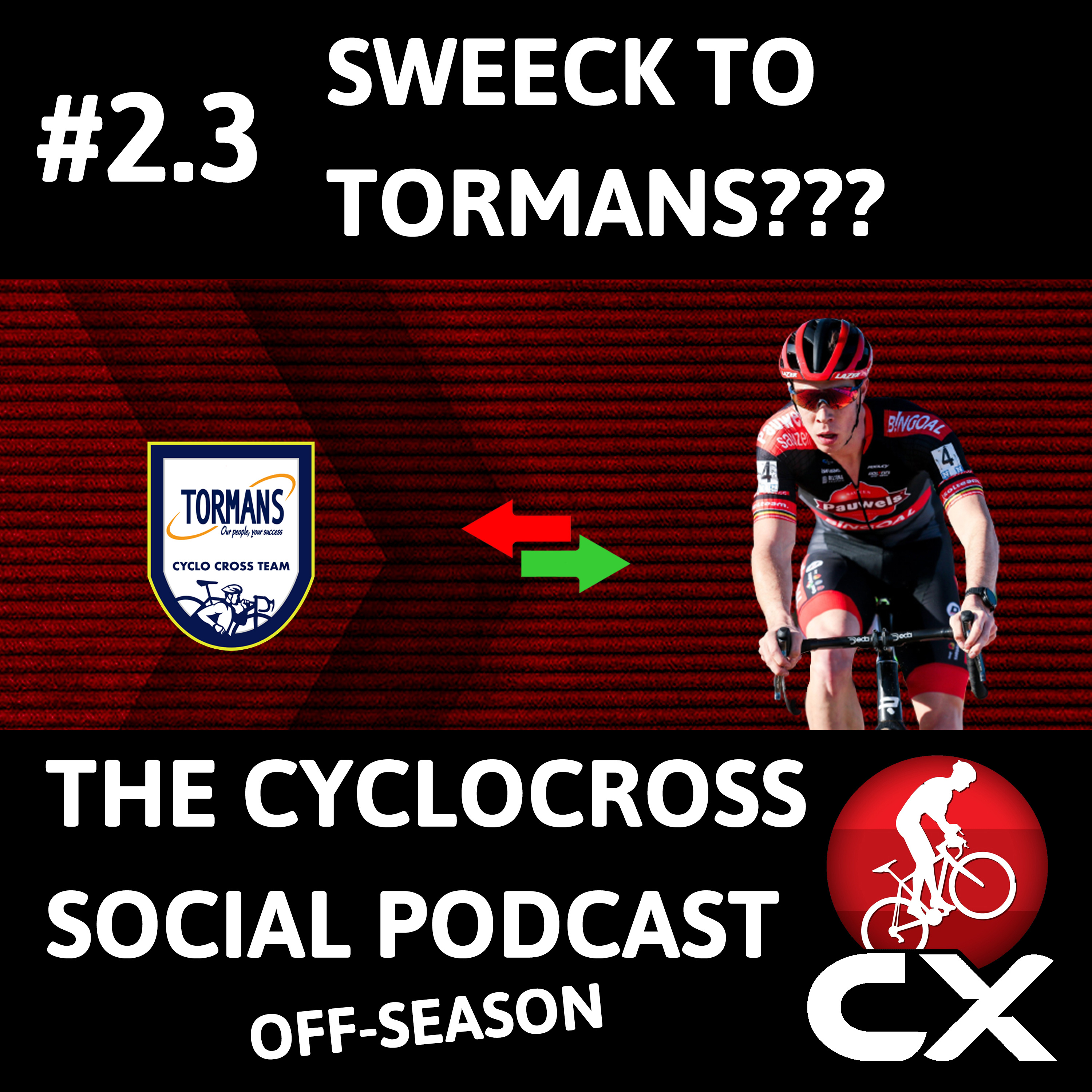 Cyclocross Social Podcast: Sweeck to Tormans? & EC in Spain? (S2 E3) episode artwork