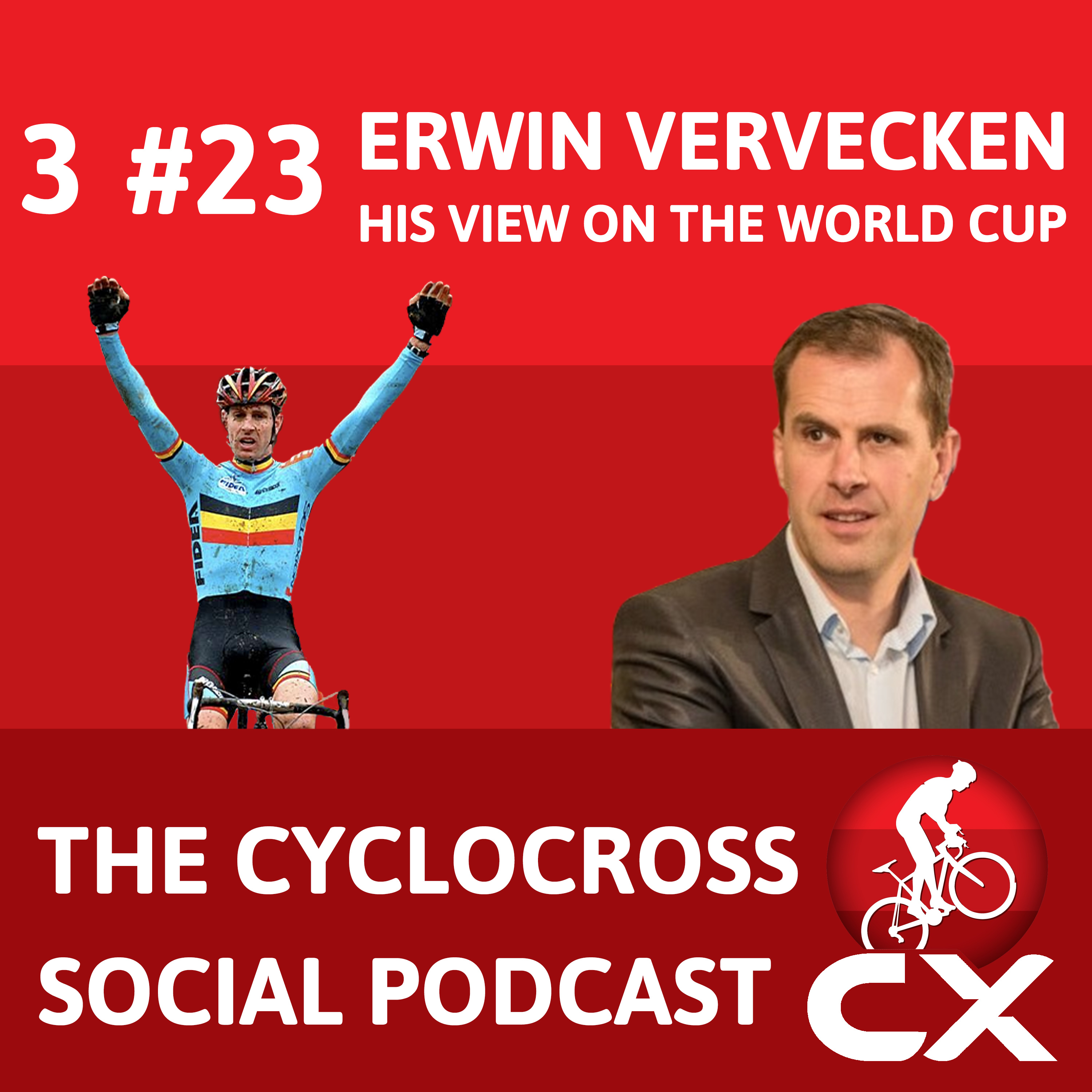 Cyclocross Social Podcast with Erwin Vervecken: A critical look at the world cup reforms (episode 23) episode artwork