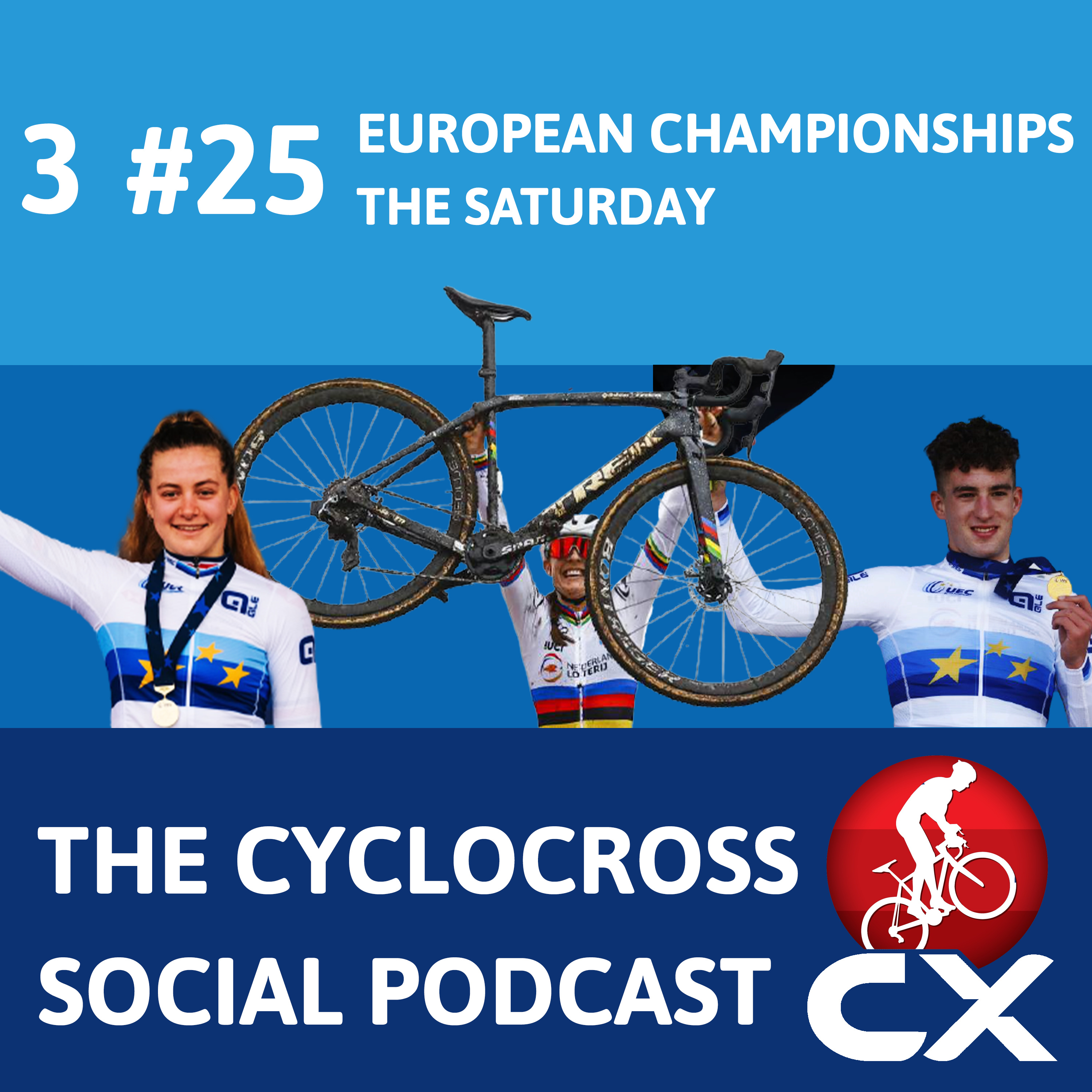 Cyclocross Social Podcast: European championships Elite Women, Men U23 & Women Junior (Episode 25) episode artwork