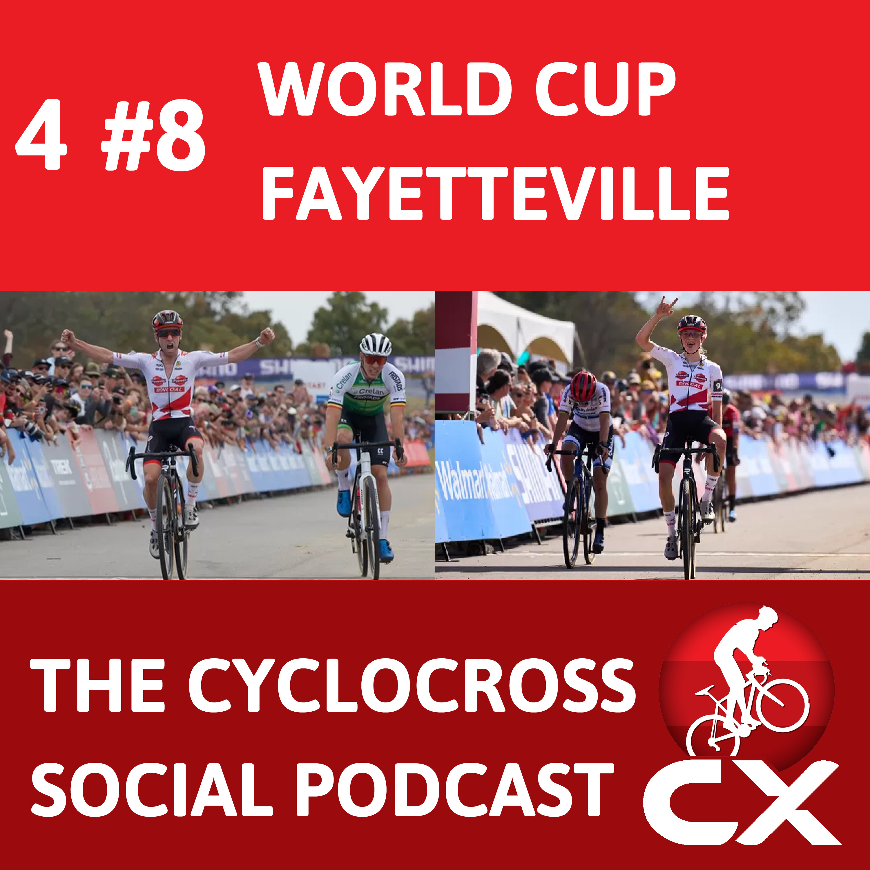 Cyclocross World Cup Fayetteville 2022 + Vas Interview | Cyclocross Social Podcast (S4E8) episode artwork