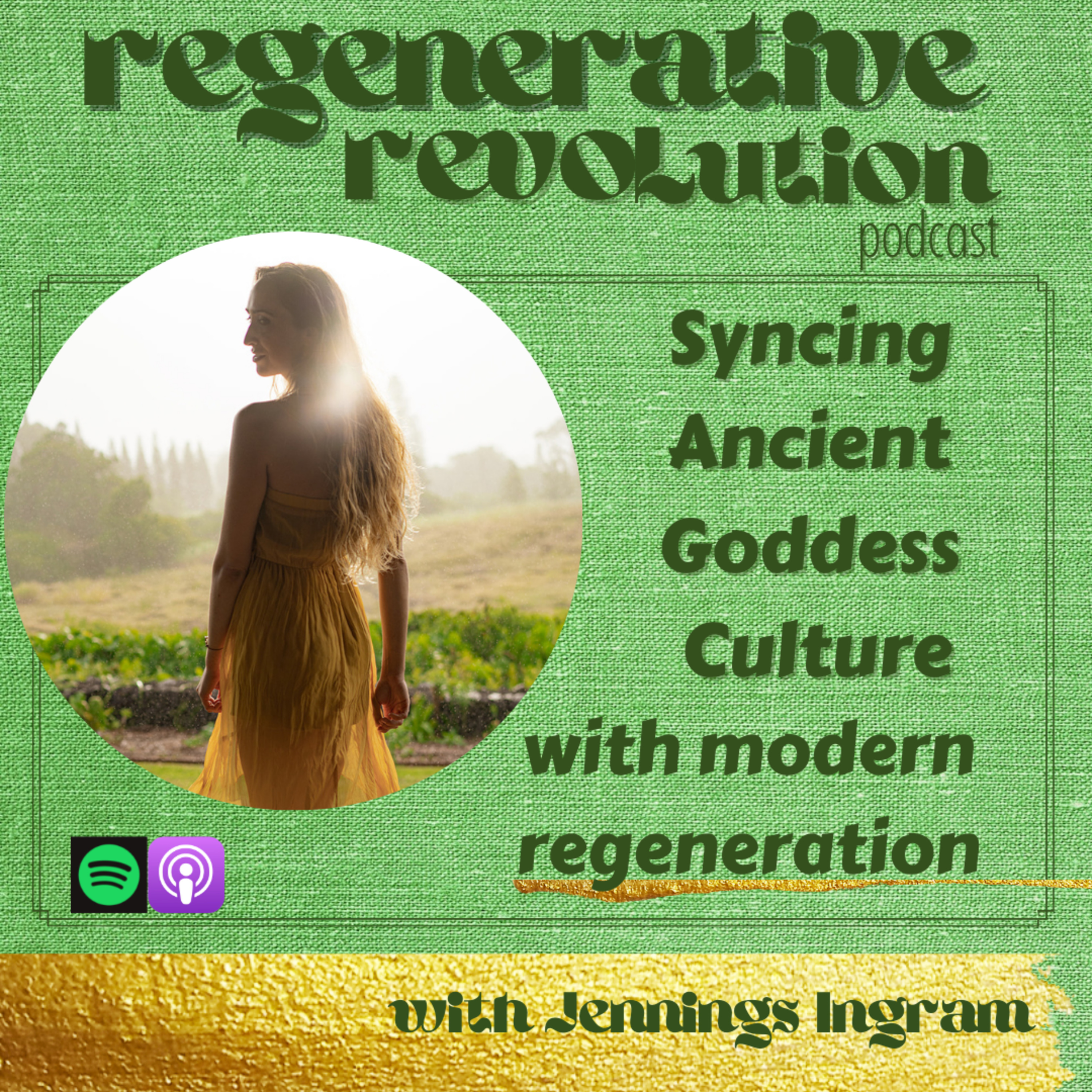 Syncing Ancient Goddess Culture w/ Modern Regeneration: It's all about the cycles!  episode artwork