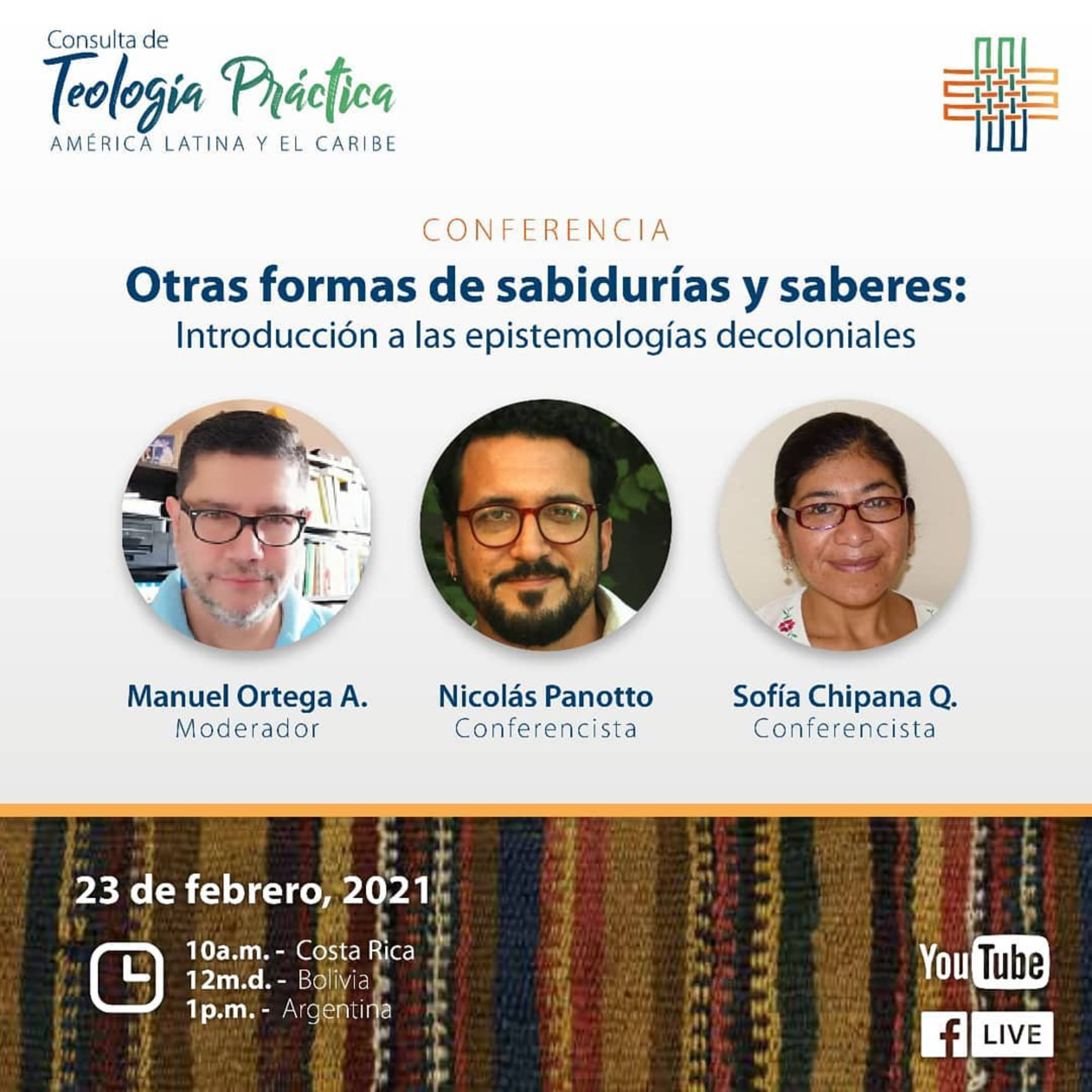 📰 Conferencia: “Otras formas de sabidurías y saberes: Introducción a las epistemologías decoloniales” episode artwork