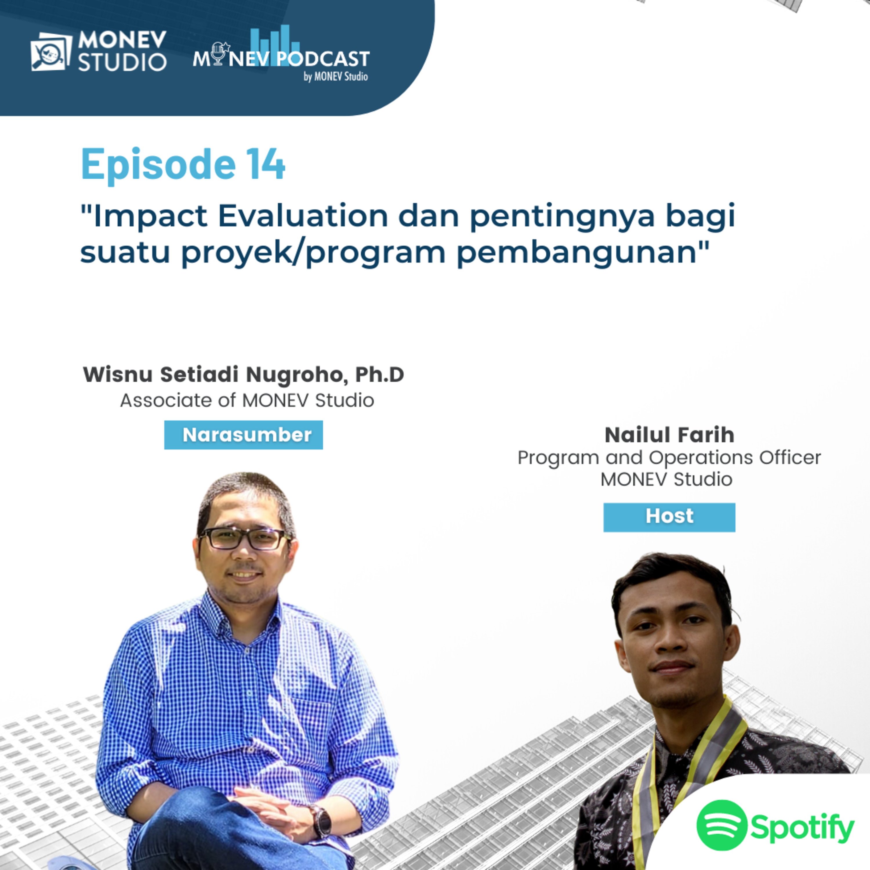 Episode 14: Impact Evaluation dan pentingnya bagi suatu proyek/program pembangunan  episode artwork