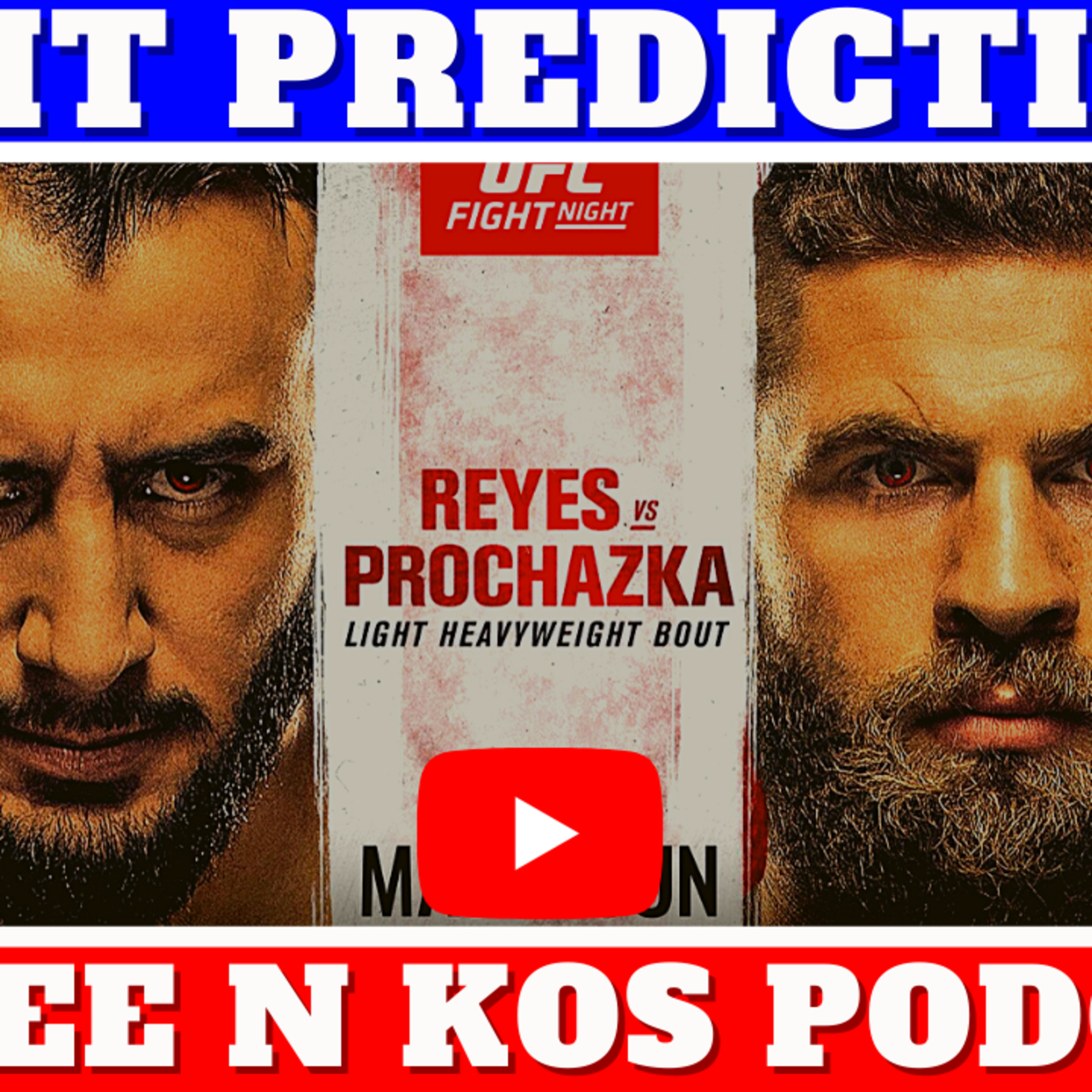 Coffee N KO's #82 (UFC Fight Night: Prochazka vs Reyes Preview) episode artwork
