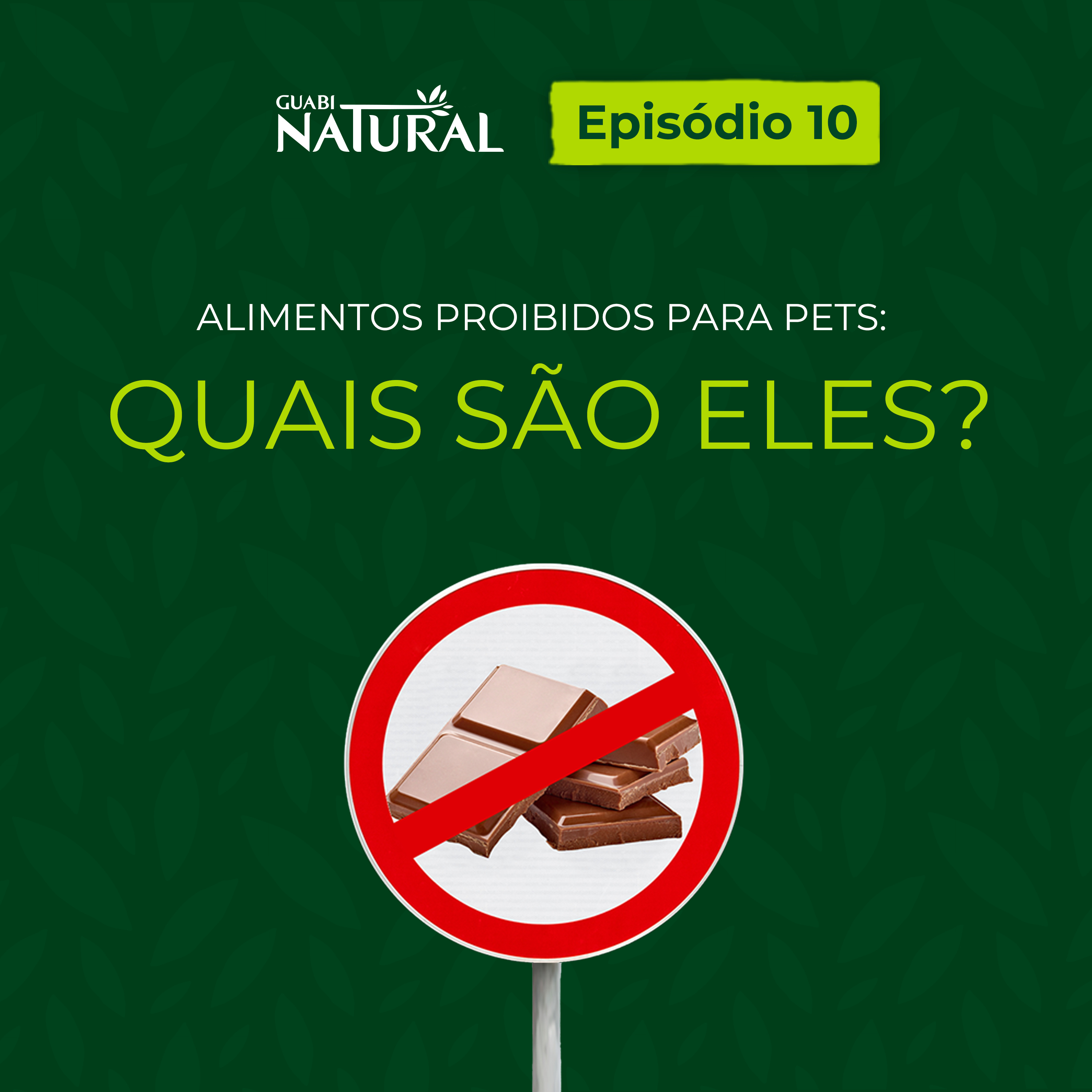 #10 – Alimentos proibidos para pets: quais são eles? episode artwork