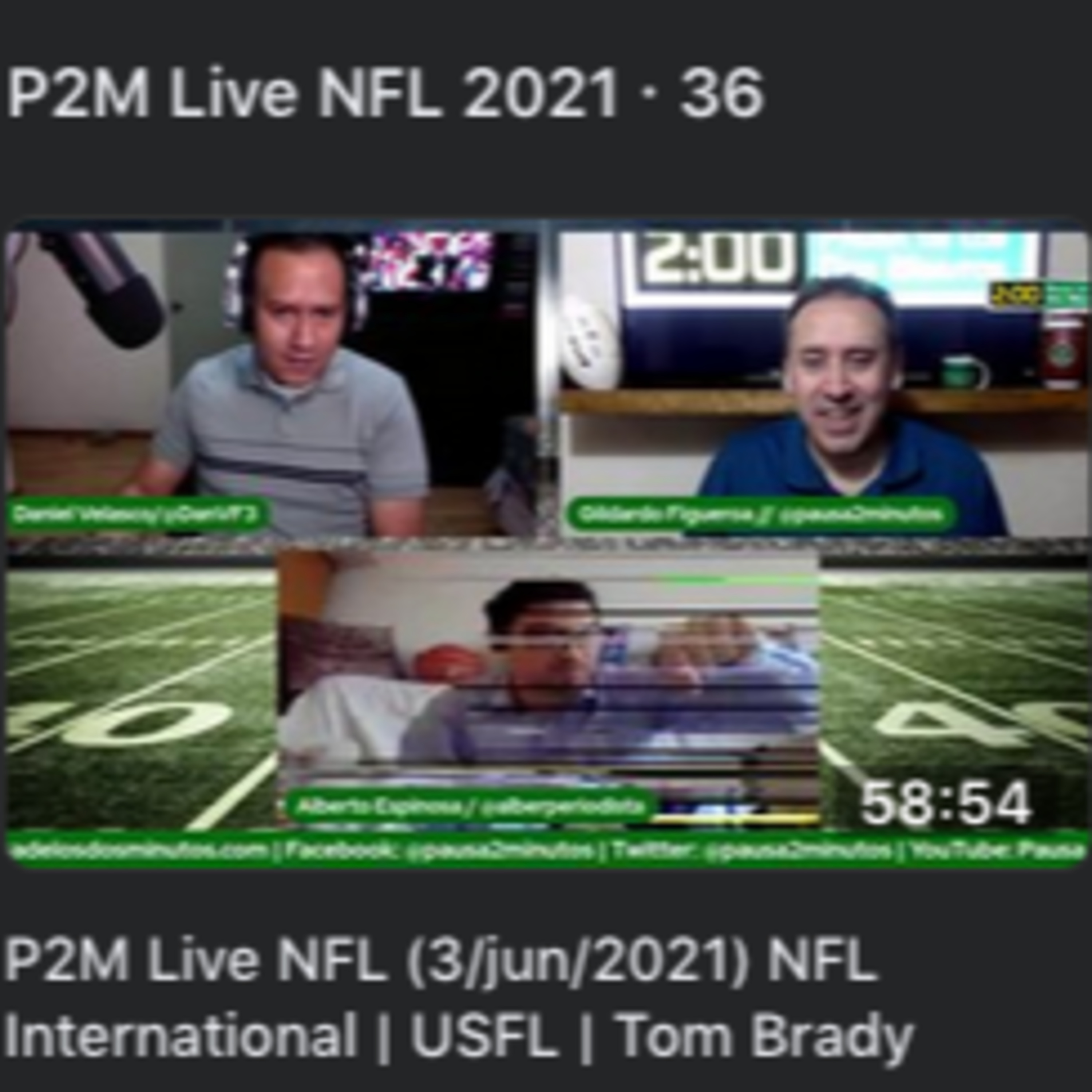 Portada de Pausa de los Dos Minutos