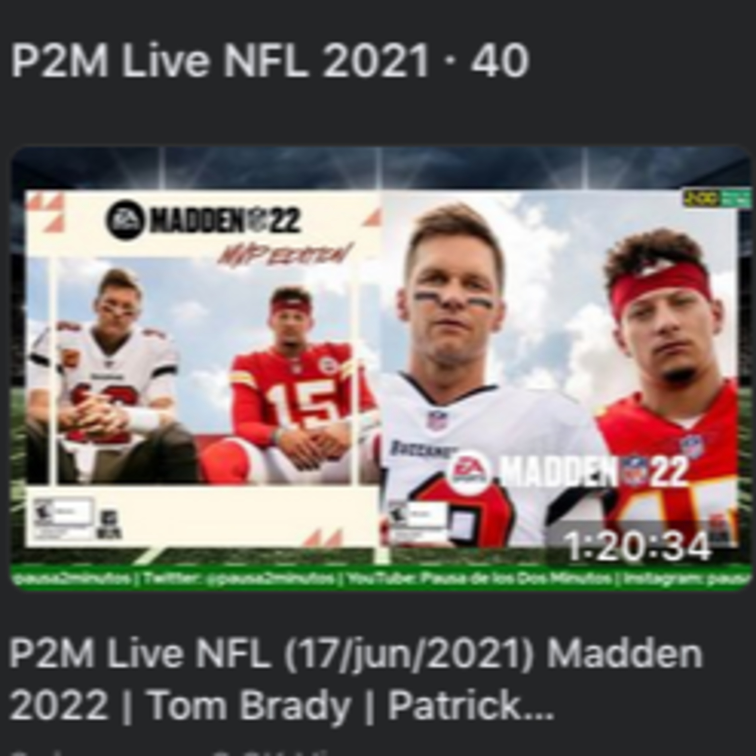 Portada de Pausa de los Dos Minutos
