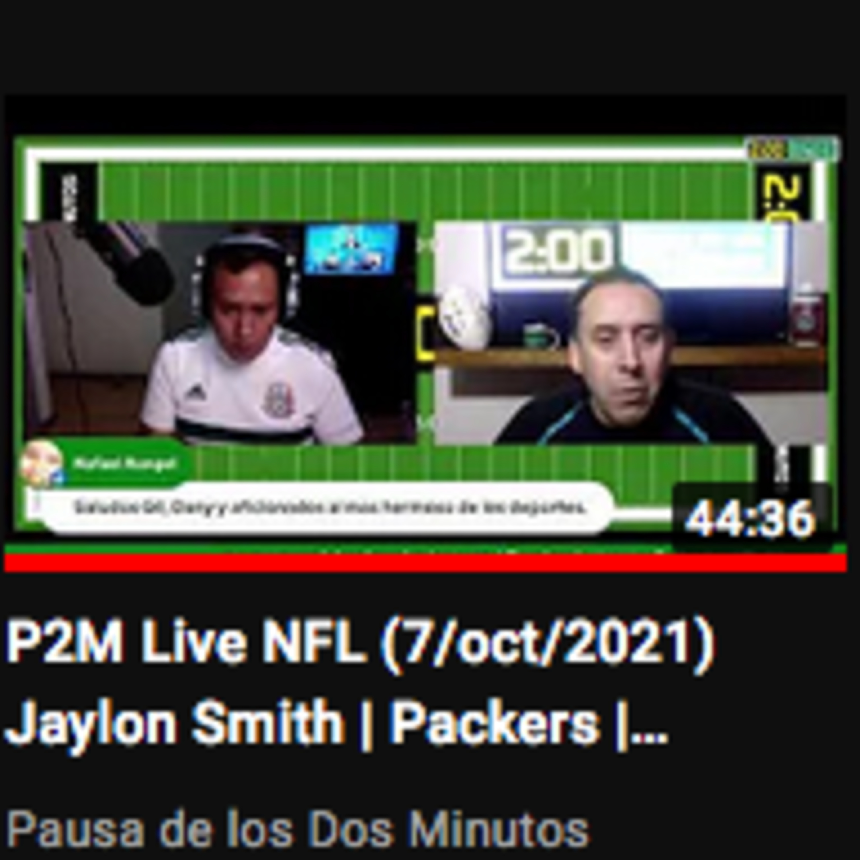 Portada de Pausa de los Dos Minutos