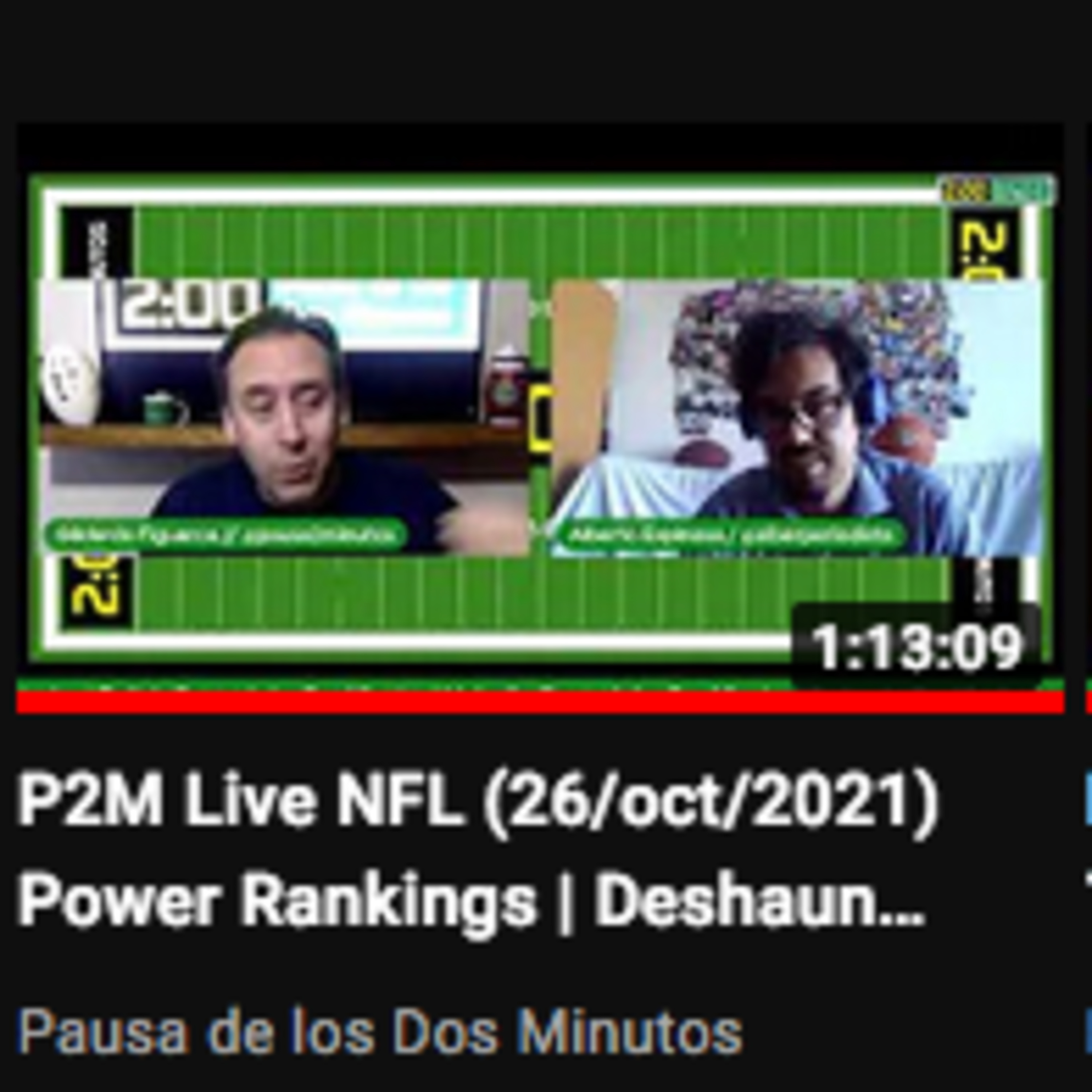 Portada de Pausa de los Dos Minutos
