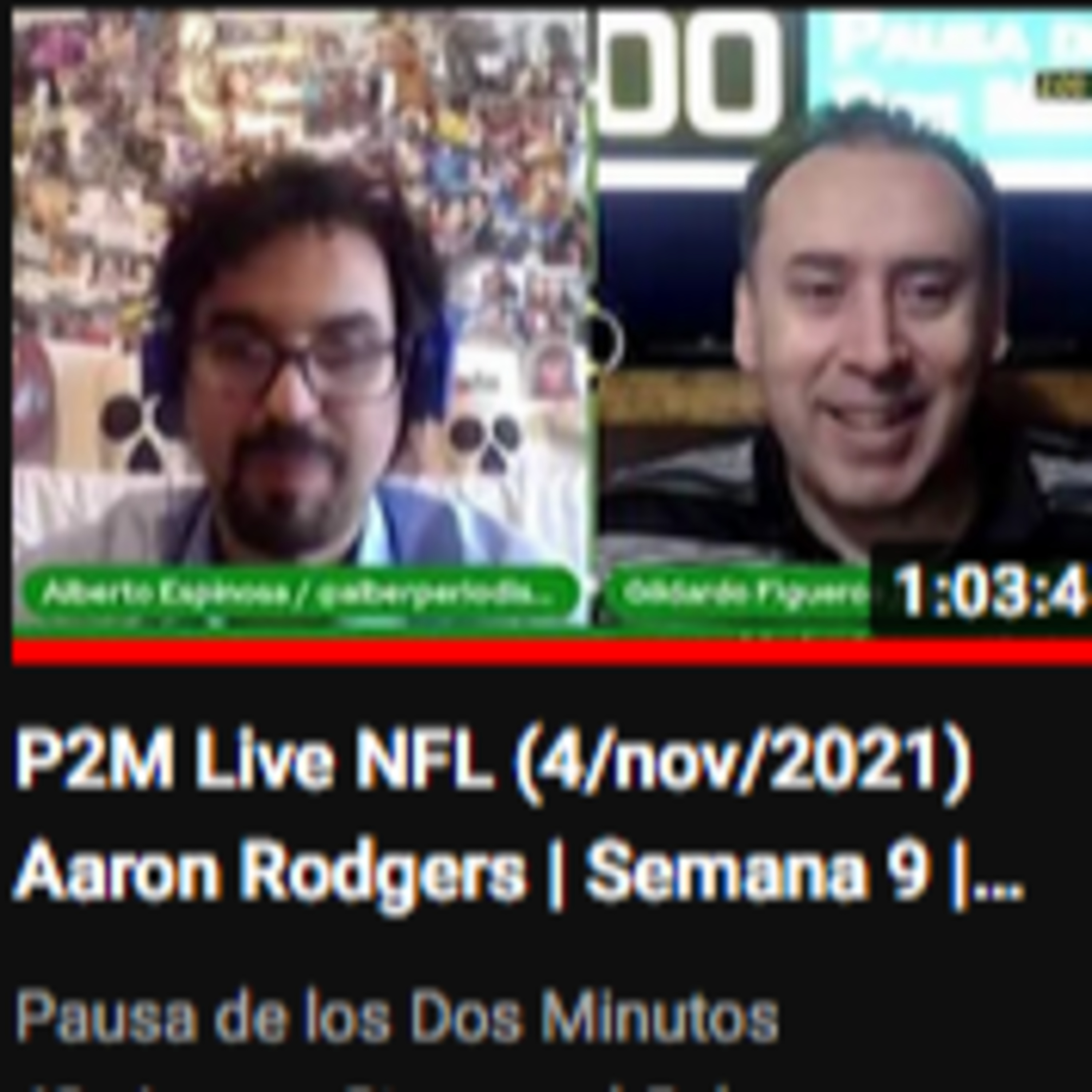 Portada de Pausa de los Dos Minutos