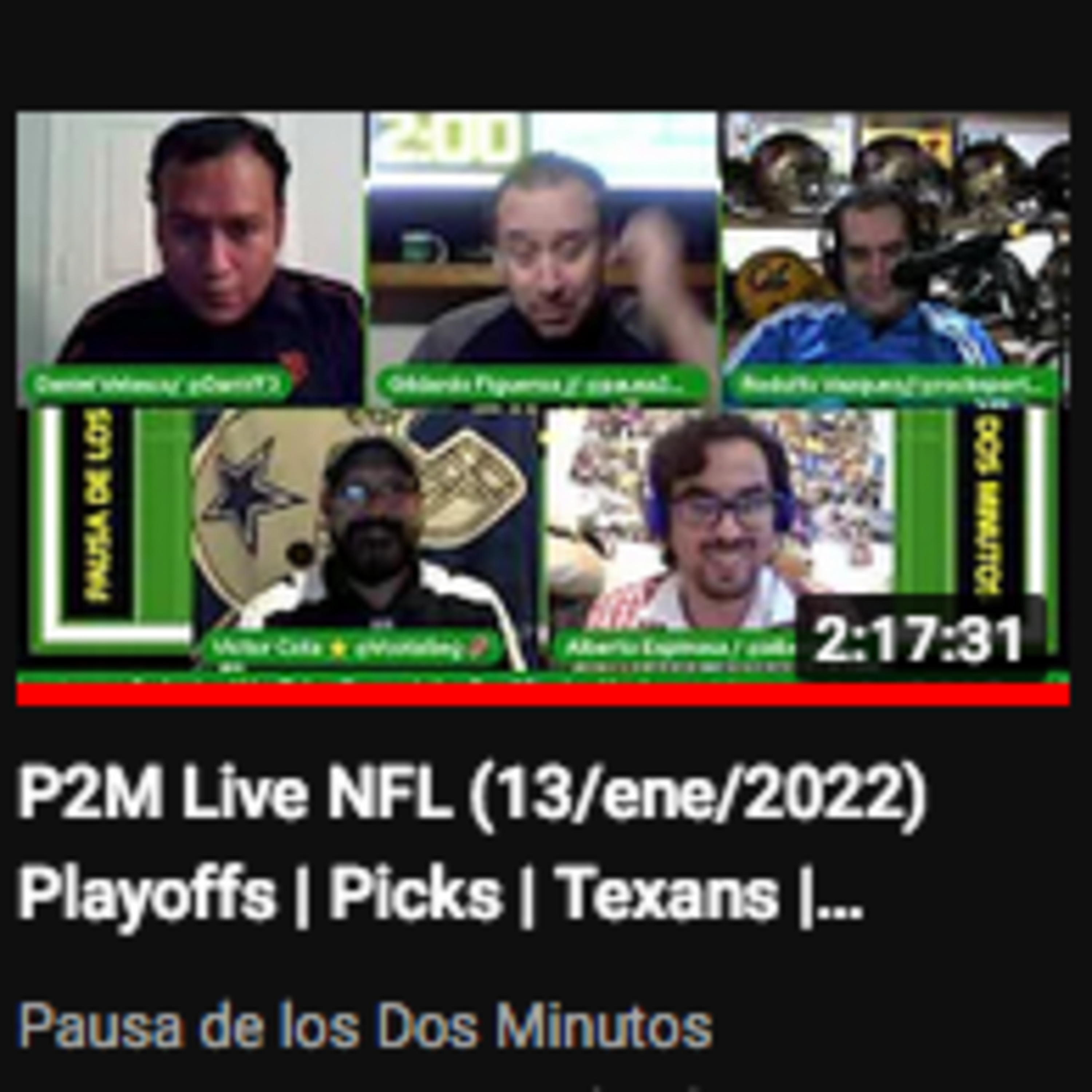 Portada de Pausa de los Dos Minutos
