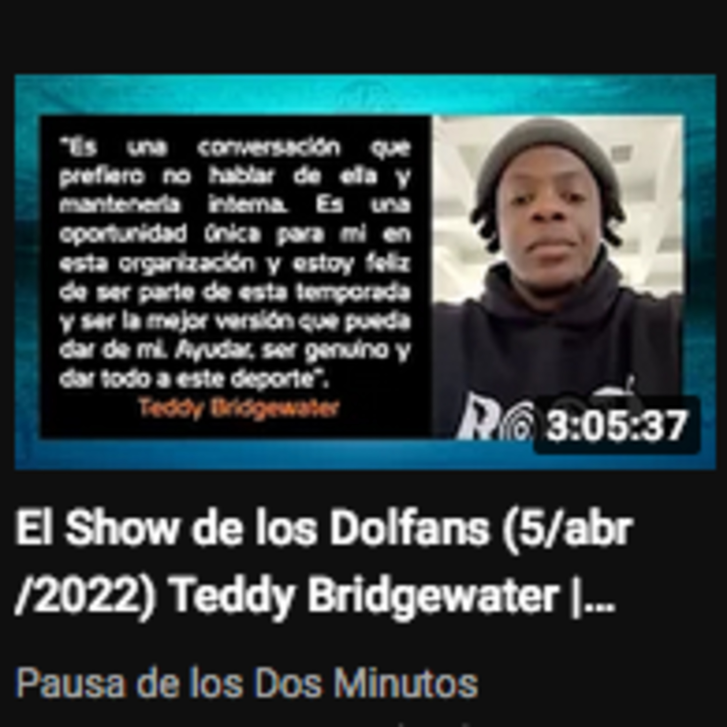 Portada de Pausa de los Dos Minutos