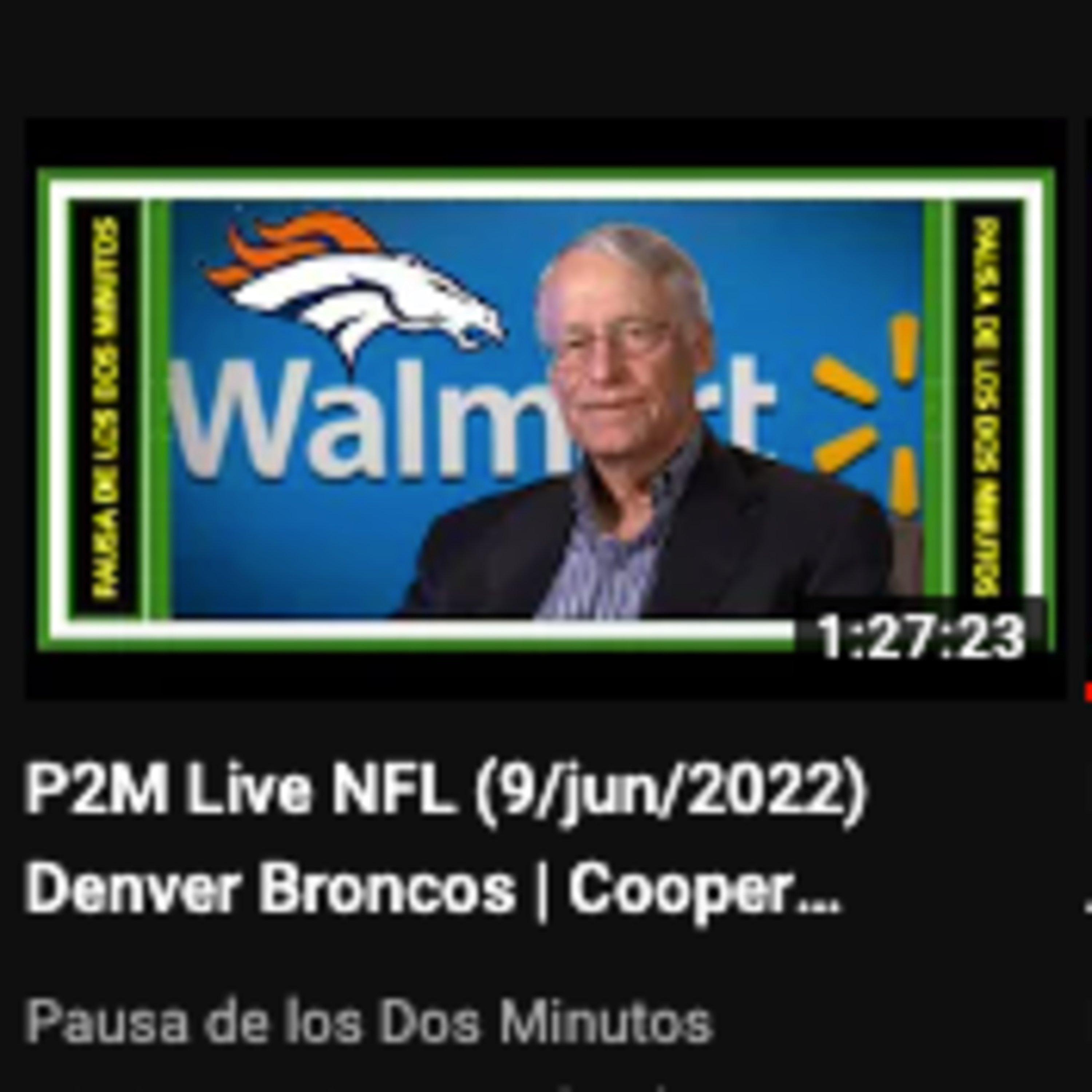 Portada de Pausa de los Dos Minutos