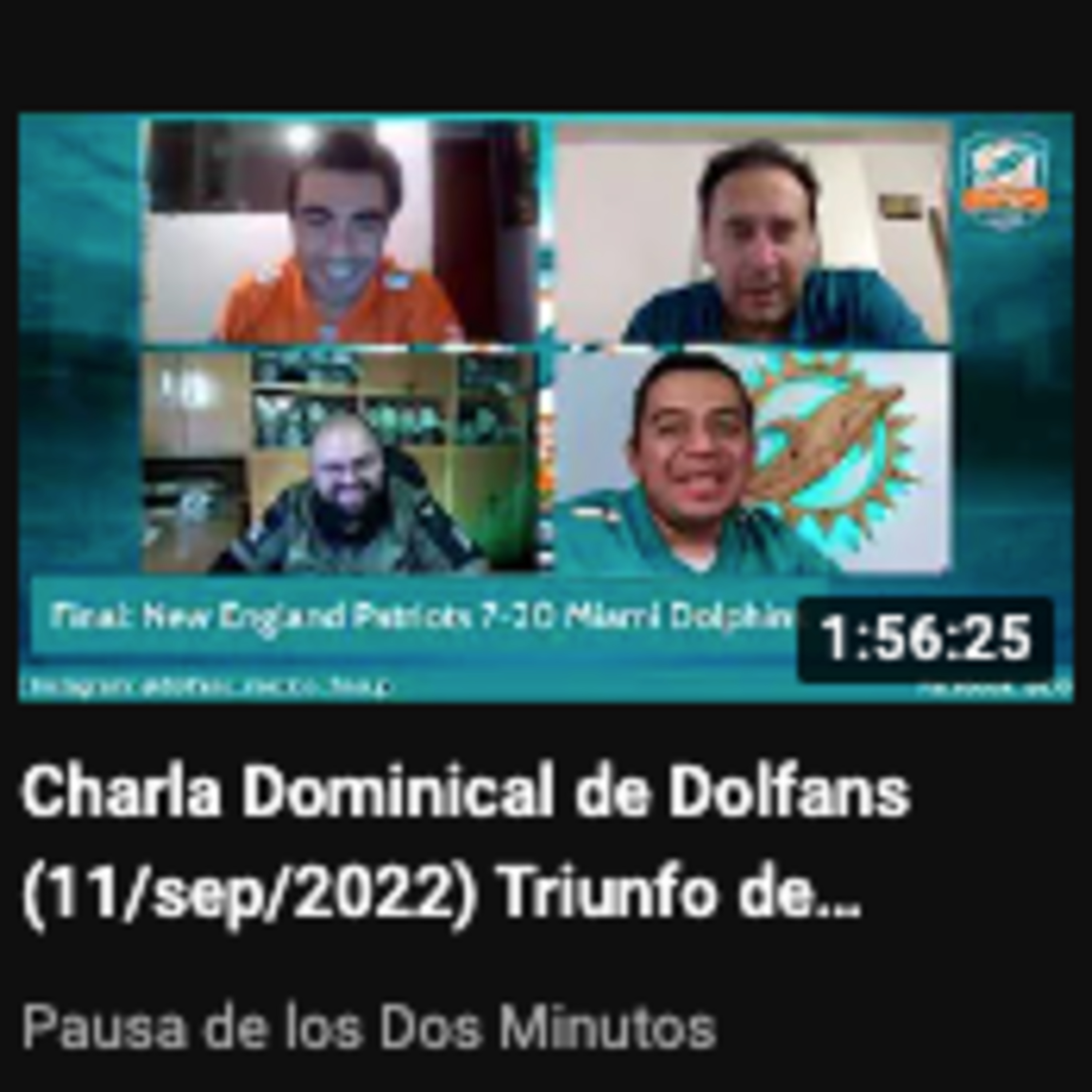 Portada de Pausa de los Dos Minutos